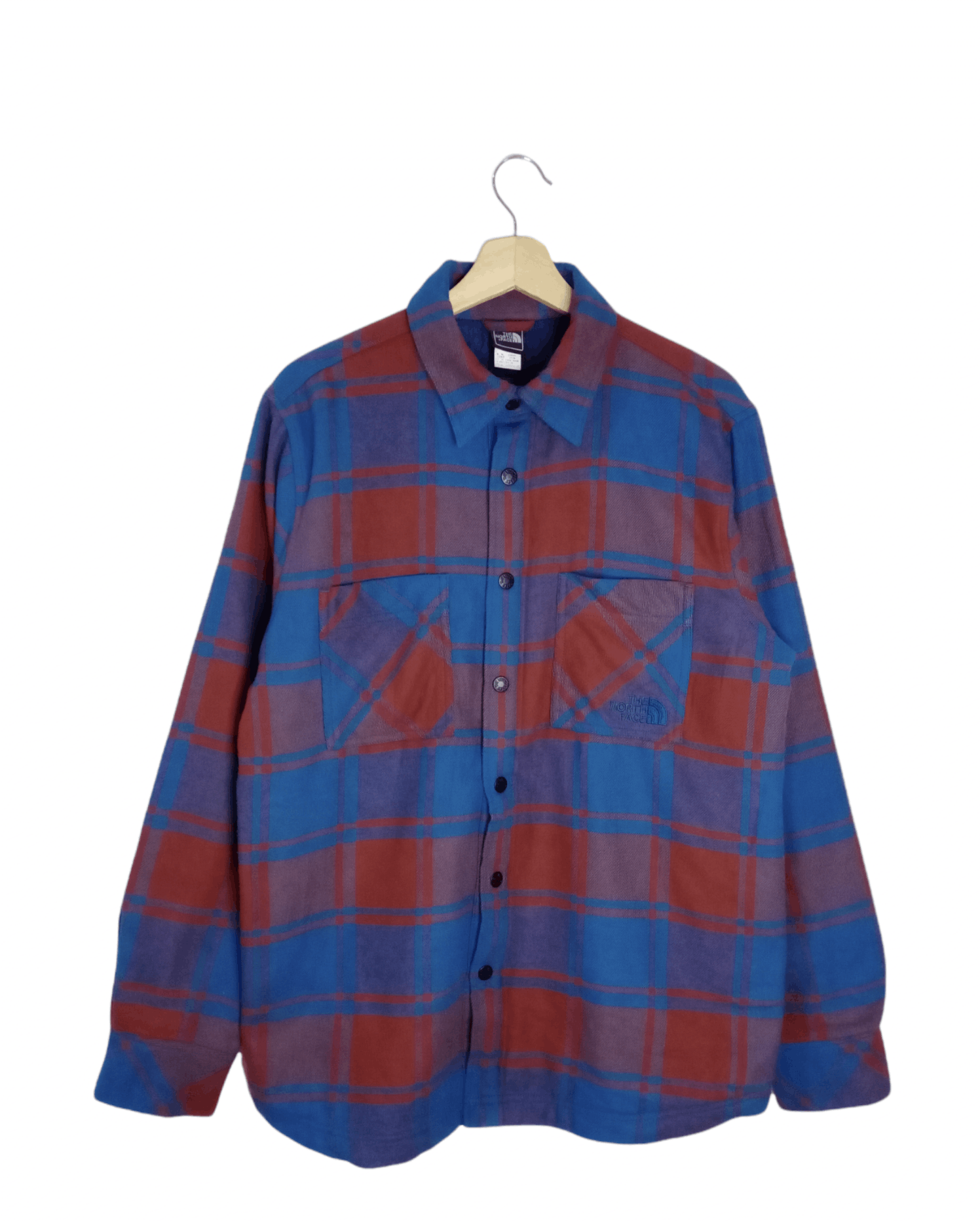 The North Face The Northface Snap Button Flannel Jacket Nice Design Size US L / EU 52-54 / 3 - 1 Thumbnail