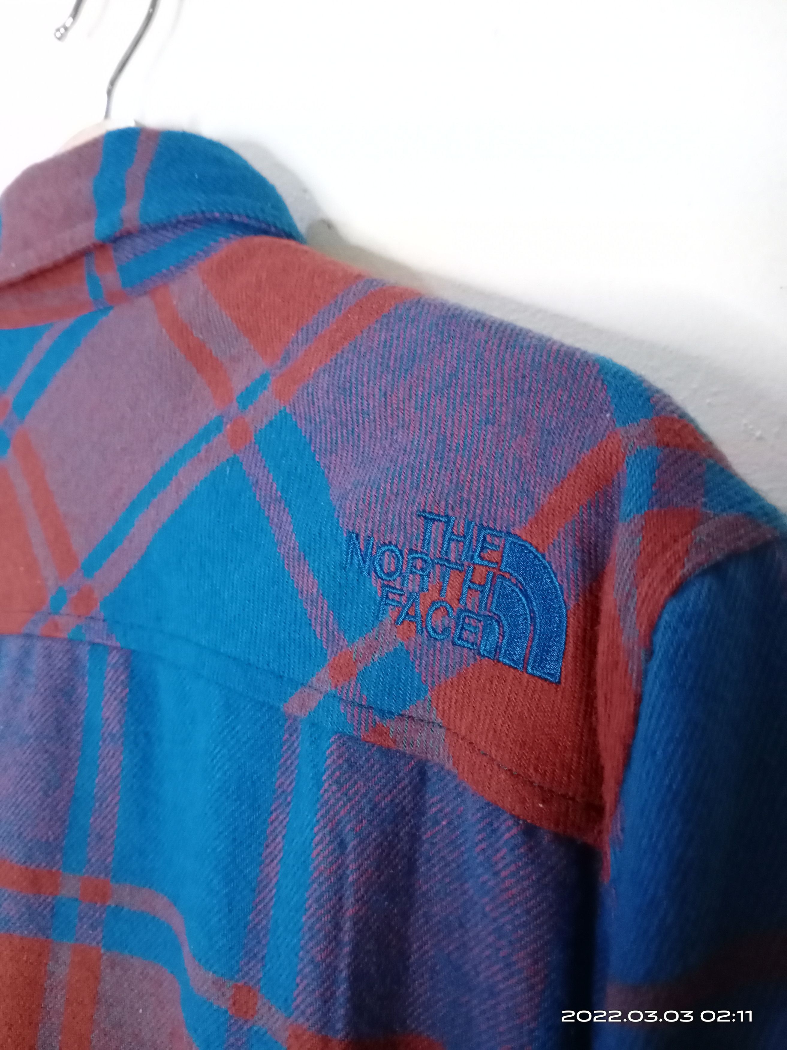 The North Face The Northface Snap Button Flannel Jacket Nice Design Size US L / EU 52-54 / 3 - 12 Thumbnail