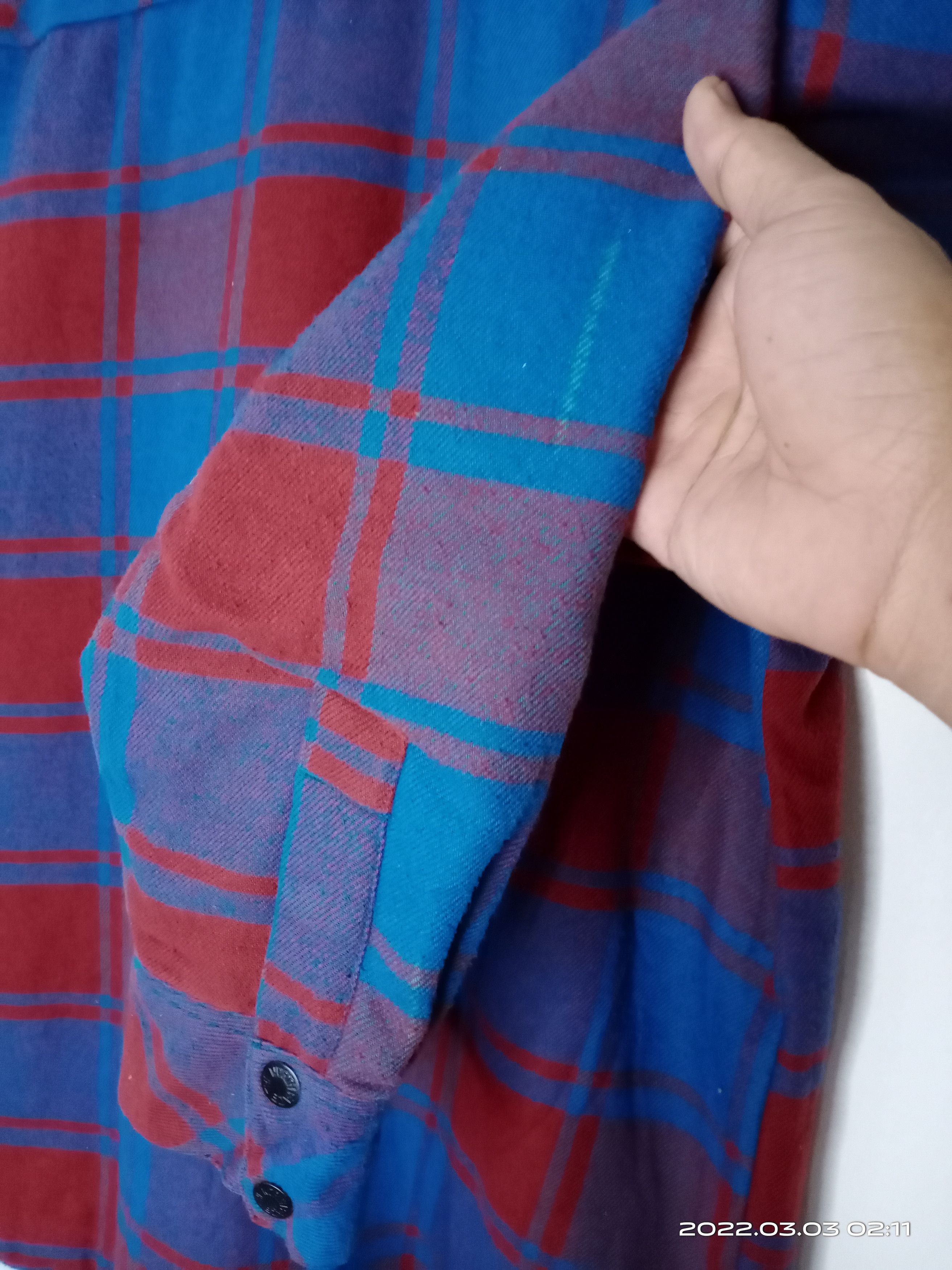 The North Face The Northface Snap Button Flannel Jacket Nice Design Size US L / EU 52-54 / 3 - 11 Thumbnail