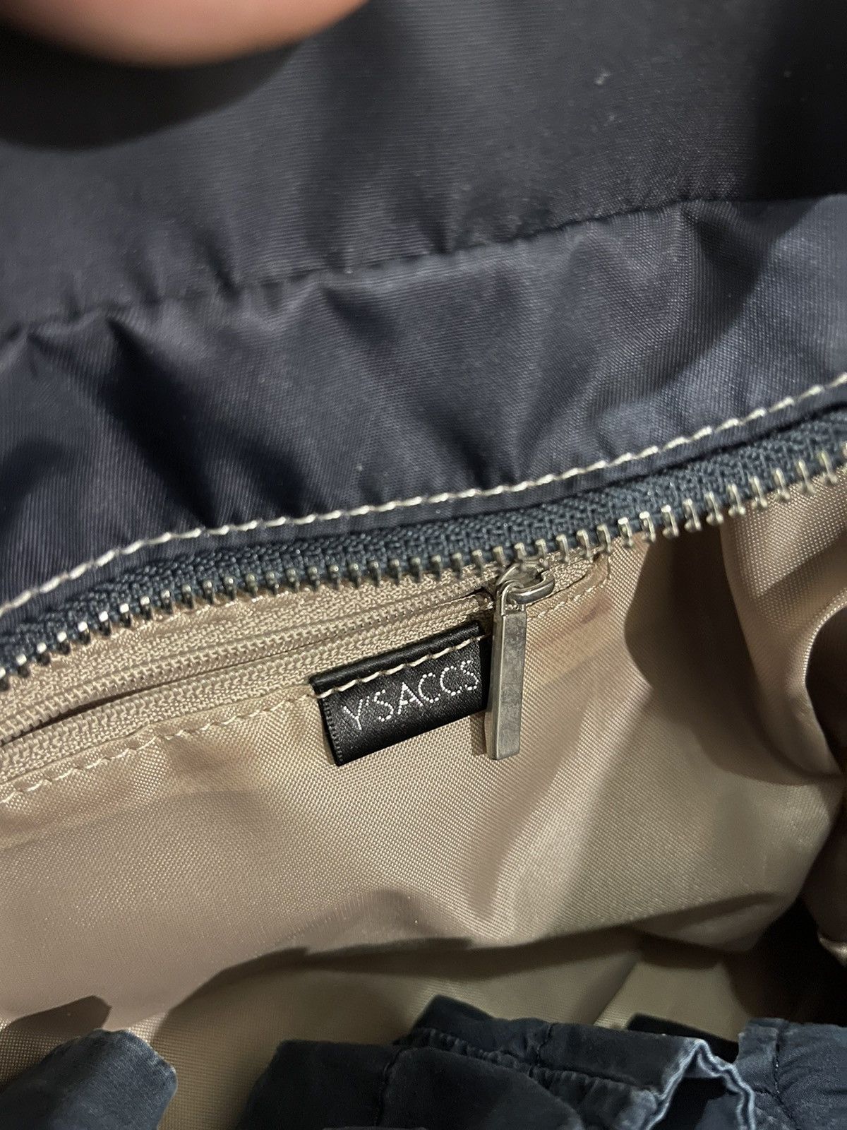 Yohji Yamamoto SALE🔥Yohji Yamamoto Label Y’SACCS Compartment Bag Size ONE SIZE - 9 Thumbnail
