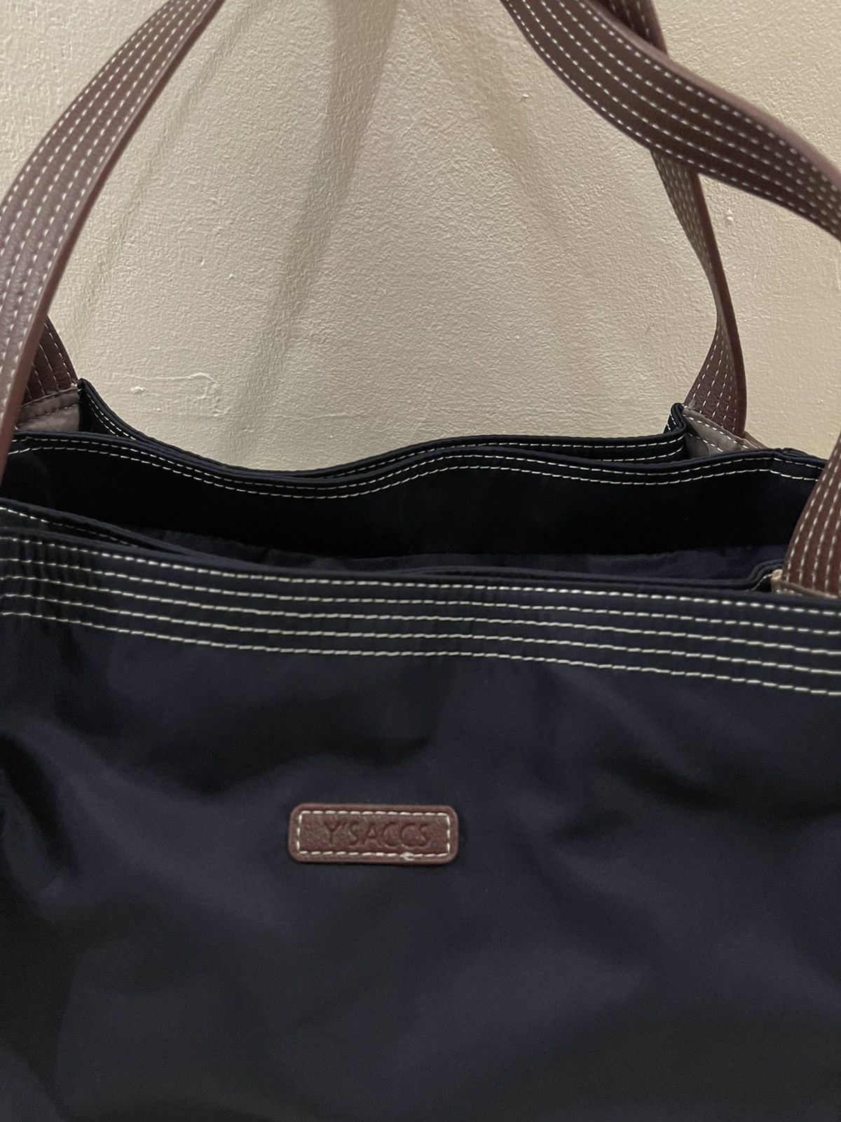 Yohji Yamamoto SALE🔥Yohji Yamamoto Label Y’SACCS Compartment Bag Size ONE SIZE - 3 Thumbnail