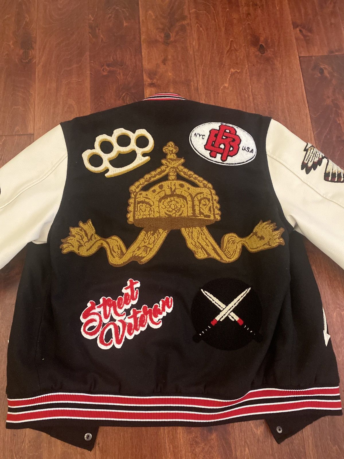 Reason REASON Mens Varsity Jacket .. Embroidered Patches Size US M / EU 48-50 / 2 - 3 Thumbnail