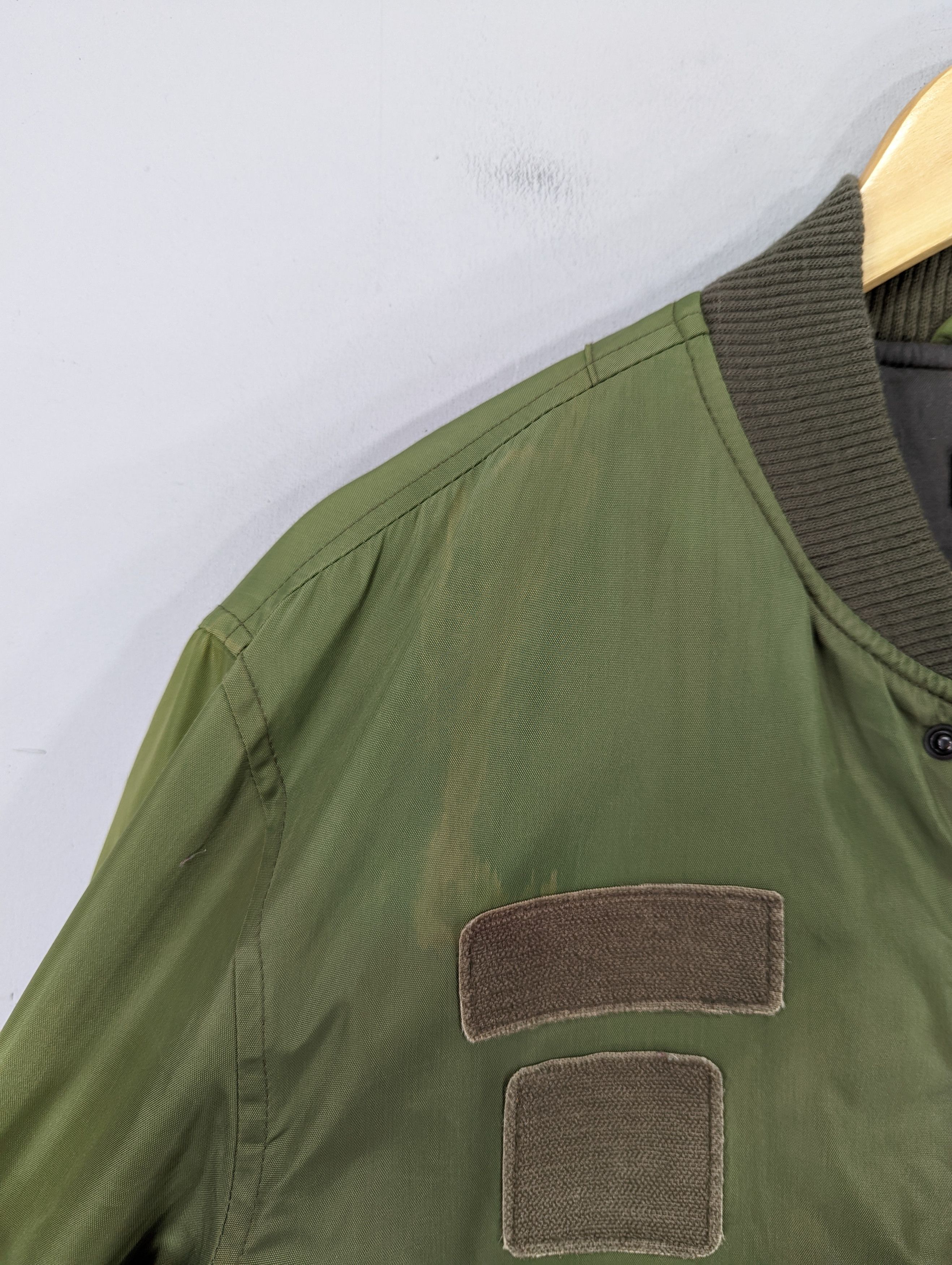 Diesel 💥RARE💥Diesel Distressed Military Bomber Style Jacket Size US M / EU 48-50 / 2 - 5 Thumbnail