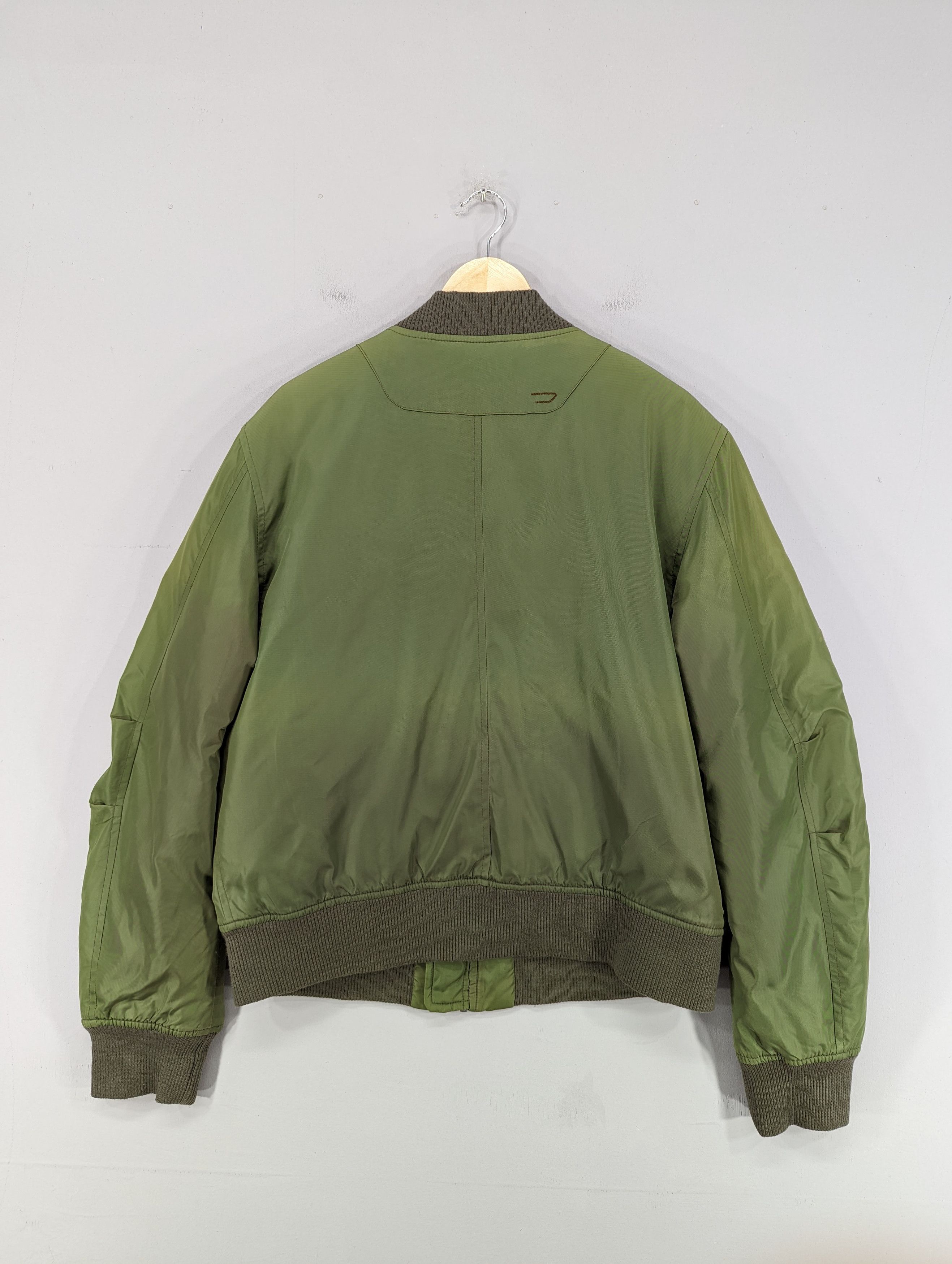 Diesel 💥RARE💥Diesel Distressed Military Bomber Style Jacket Size US M / EU 48-50 / 2 - 19 Thumbnail