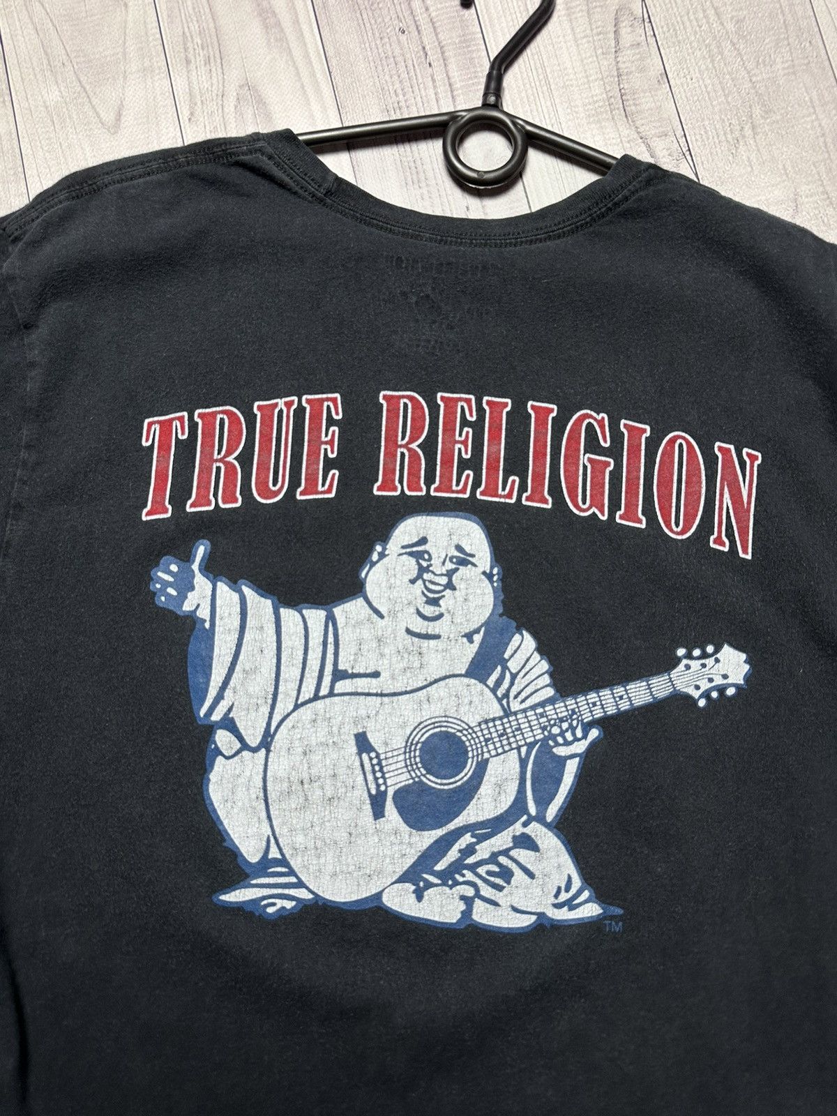 Japanese Brand × True Religion × Vintage Vintage True Religion tee big logo size L distressed Size US L / EU 52-54 / 3 - 2 Thumbnail