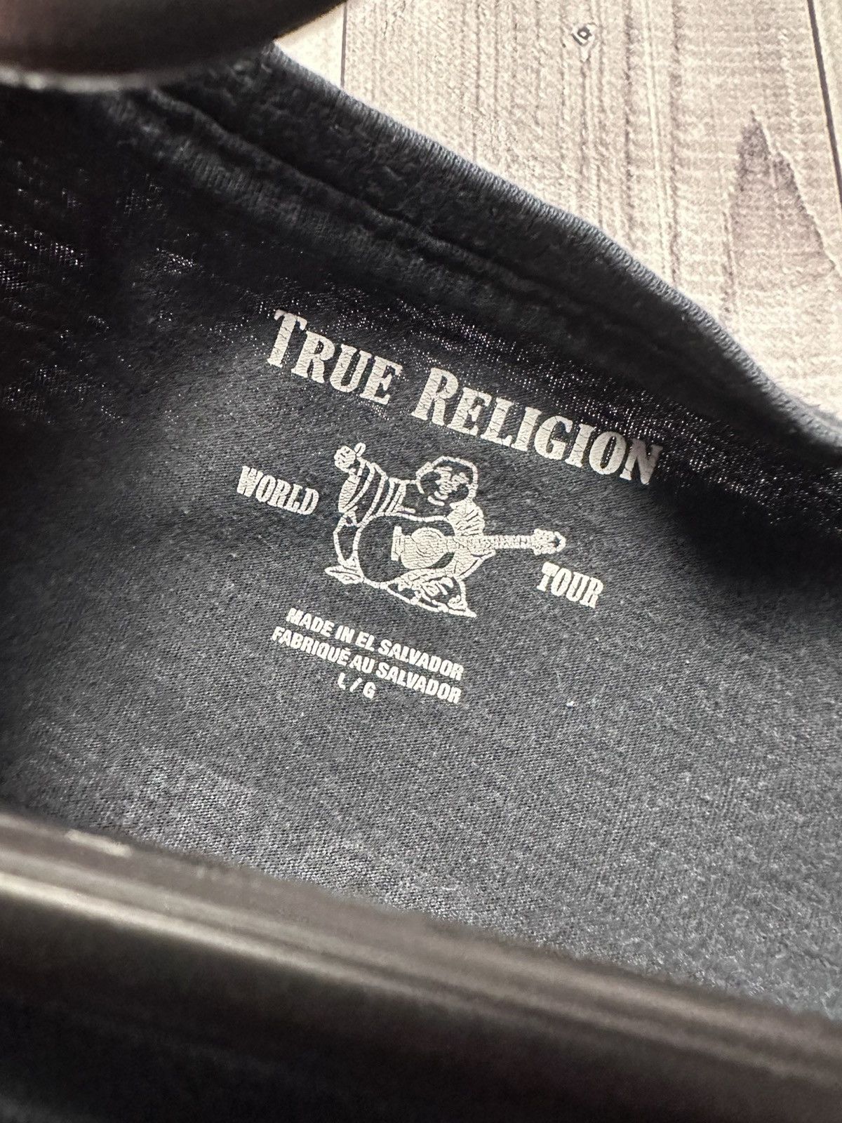 Japanese Brand × True Religion × Vintage Vintage True Religion tee big logo size L distressed Size US L / EU 52-54 / 3 - 5 Thumbnail