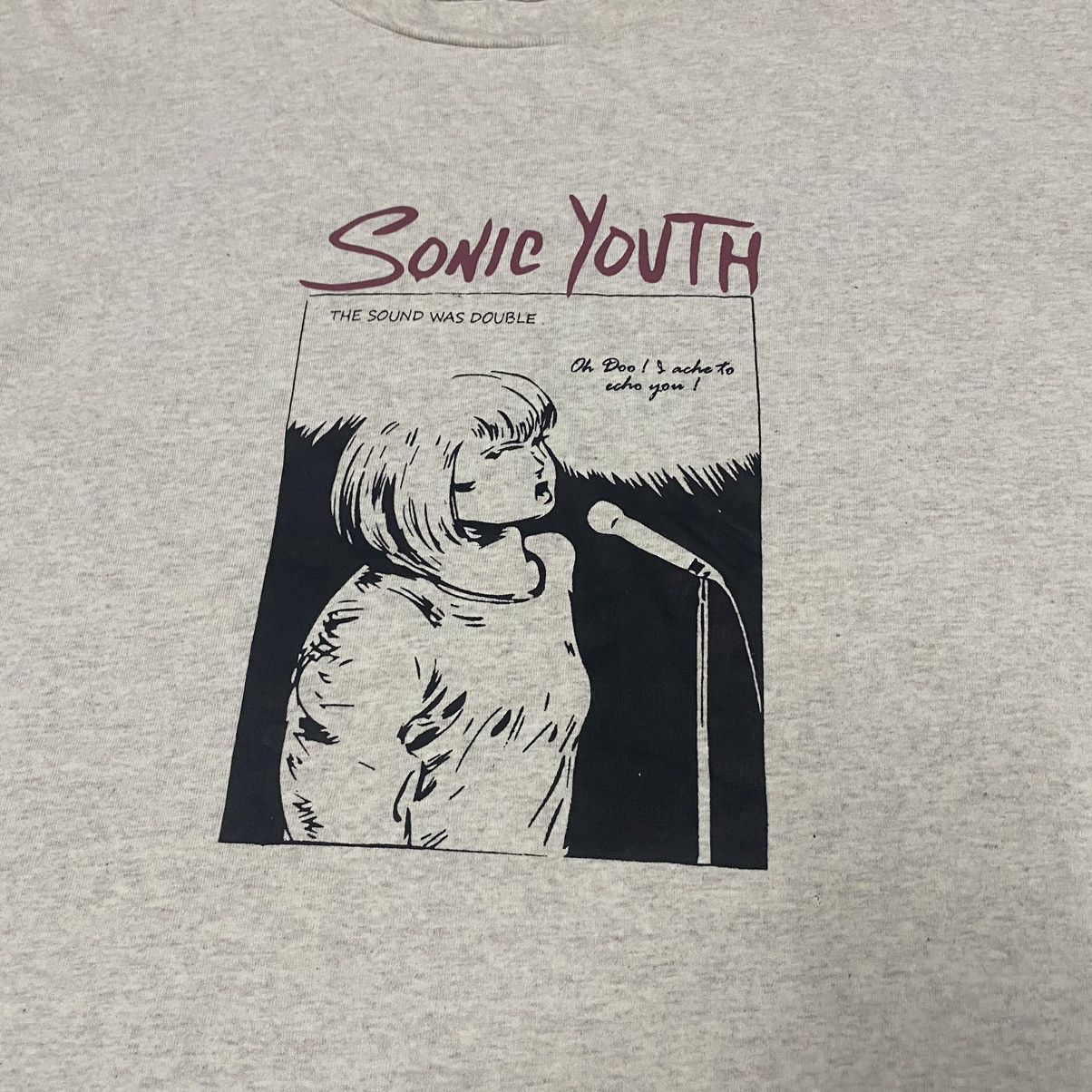 Band Tees × Vintage Vintage Y2K Sonic Youth Rock Band Tees Size US M / EU 48-50 / 2 - 3 Thumbnail