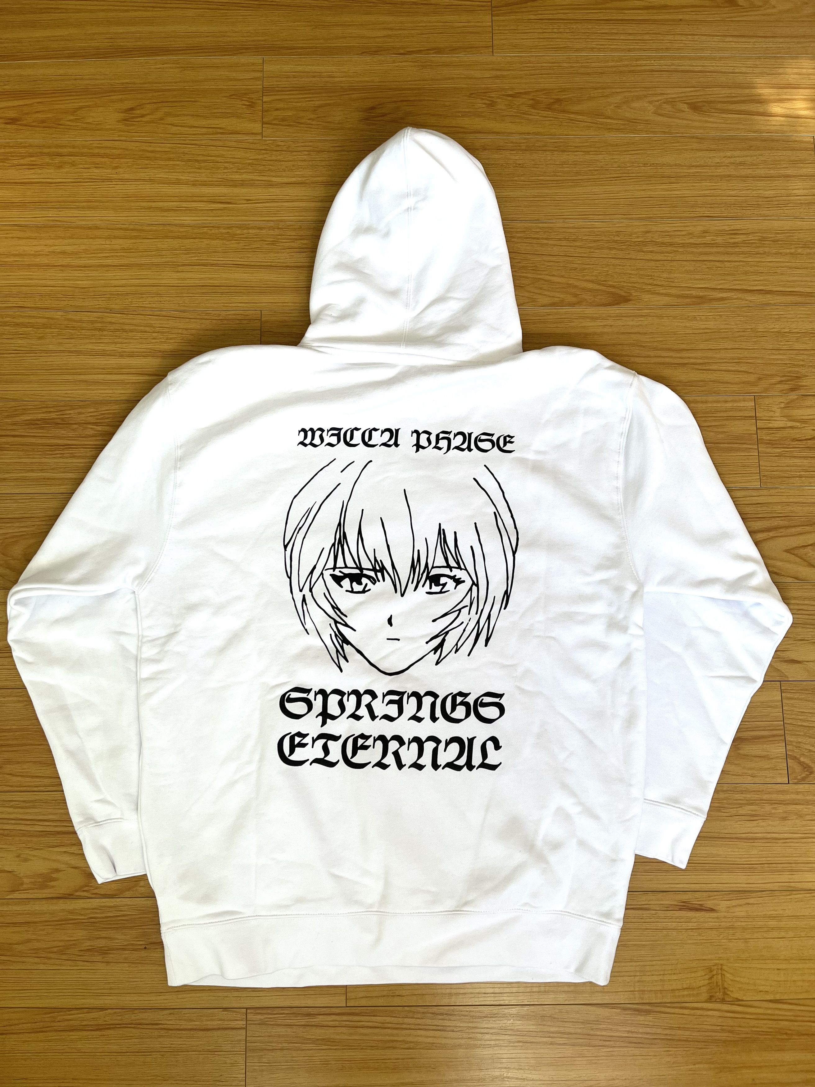 GOTHBOICLIQUE Wicca Phase Springs Eternal Rei Ayanami Hoodie XL Grailed