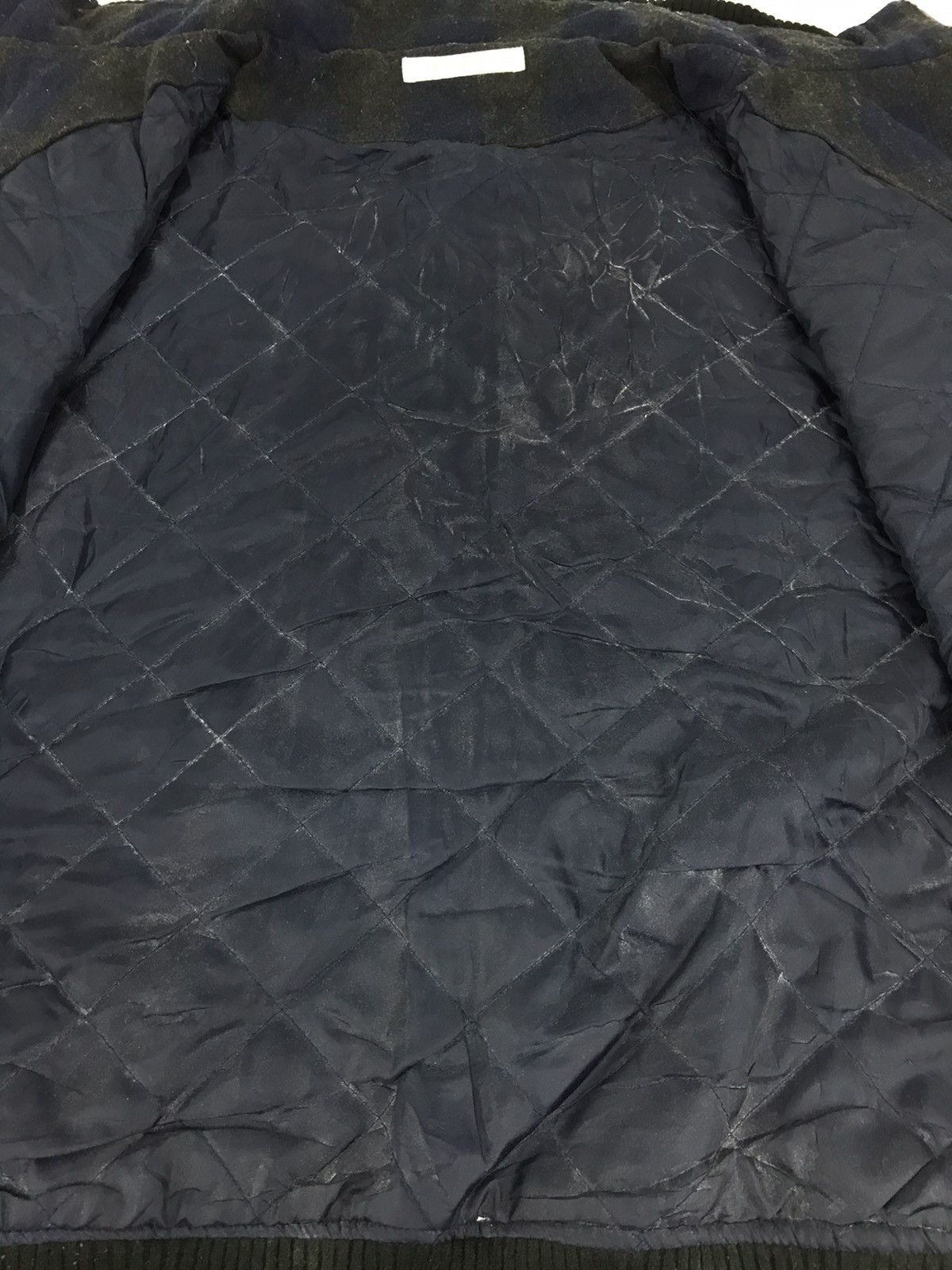 Japanese Brand Confirm Multi Pockets Zipper Plaid Checked Varsity Jacket Size US M / EU 48-50 / 2 - 5 Thumbnail
