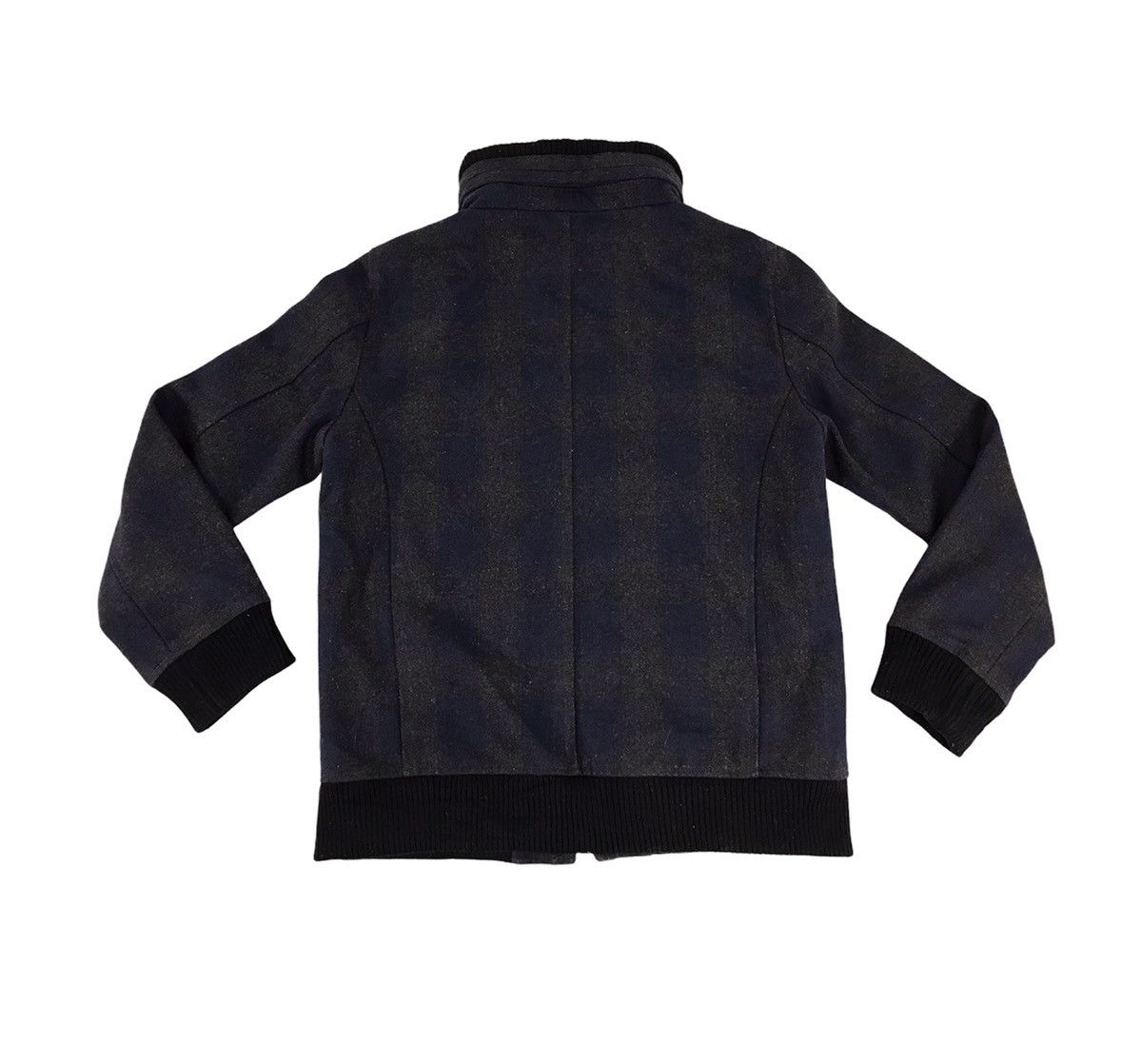 Japanese Brand Confirm Multi Pockets Zipper Plaid Checked Varsity Jacket Size US M / EU 48-50 / 2 - 2 Thumbnail