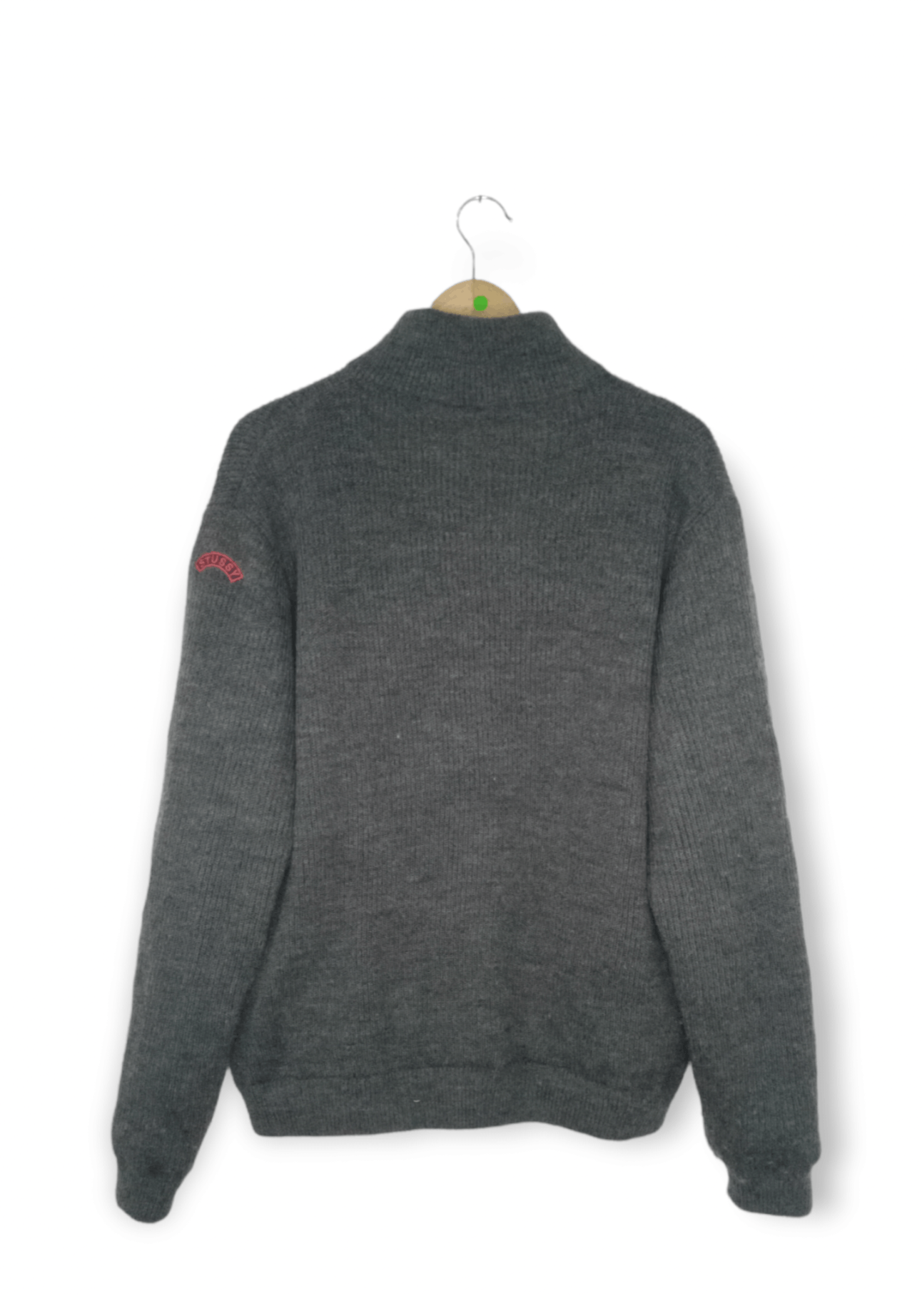 Stussy Vintage Stussy Wool Zipper Jacket Size US L / EU 52-54 / 3 - 8 Thumbnail
