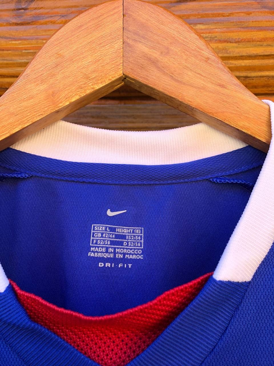 Nike Nike Rangers 2001/2002 home football soccer jersey vintage Size US L / EU 52-54 / 3 - 4 Thumbnail