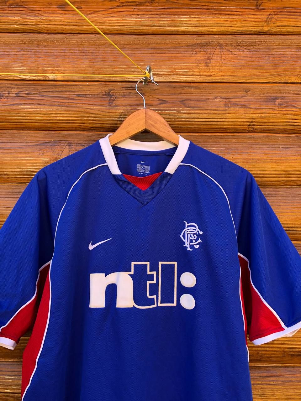 Nike Nike Rangers 2001/2002 home football soccer jersey vintage Size US L / EU 52-54 / 3 - 2 Thumbnail
