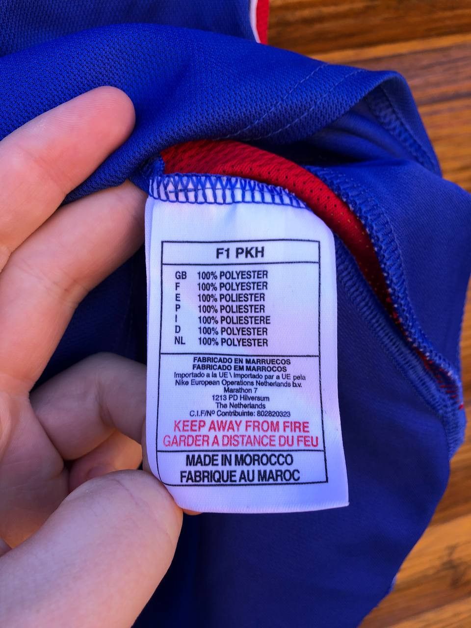 Nike Nike Rangers 2001/2002 home football soccer jersey vintage Size US L / EU 52-54 / 3 - 6 Thumbnail