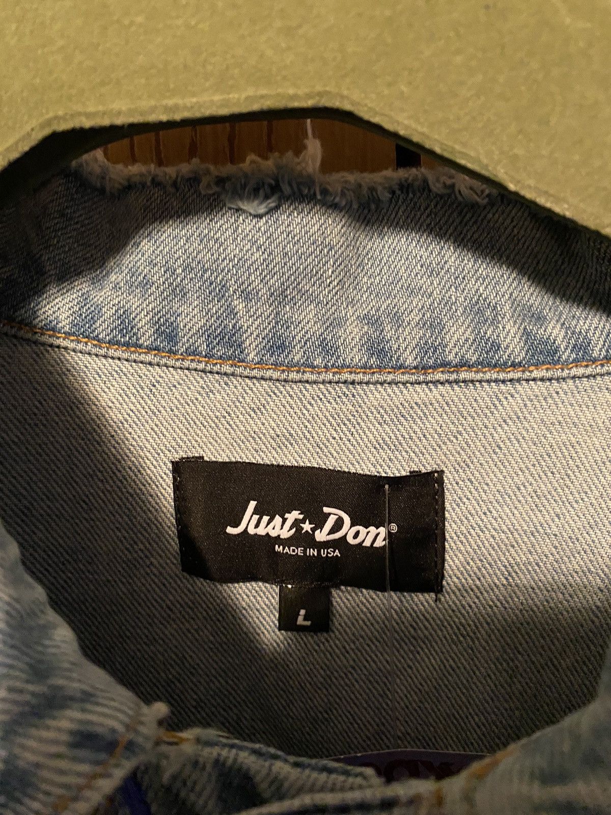 Just Don Just Don Denim Lightning Jacket Sz L Size US L / EU 52-54 / 3 - 2 Thumbnail