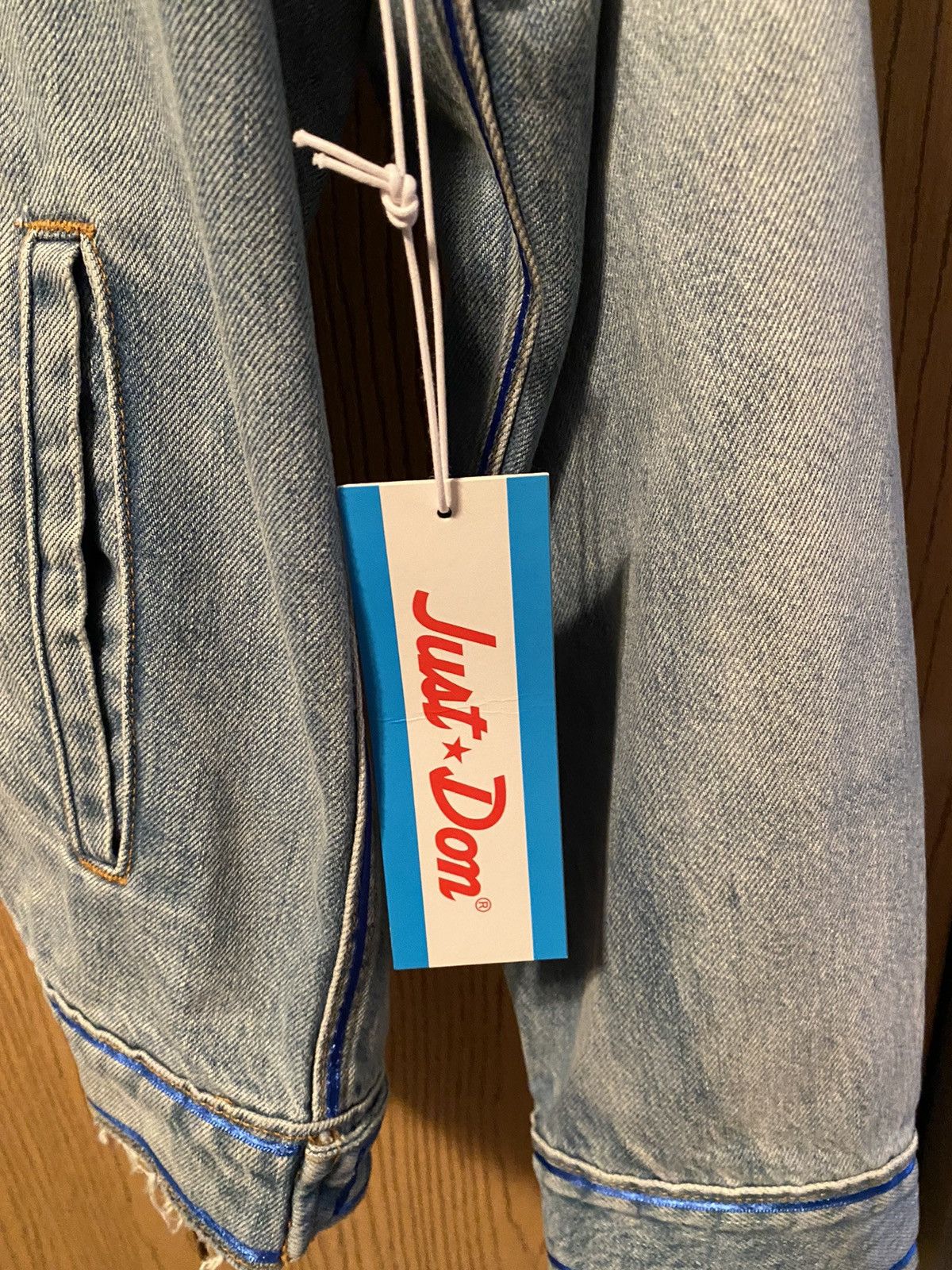 Just Don Just Don Denim Lightning Jacket Sz L Size US L / EU 52-54 / 3 - 3 Thumbnail