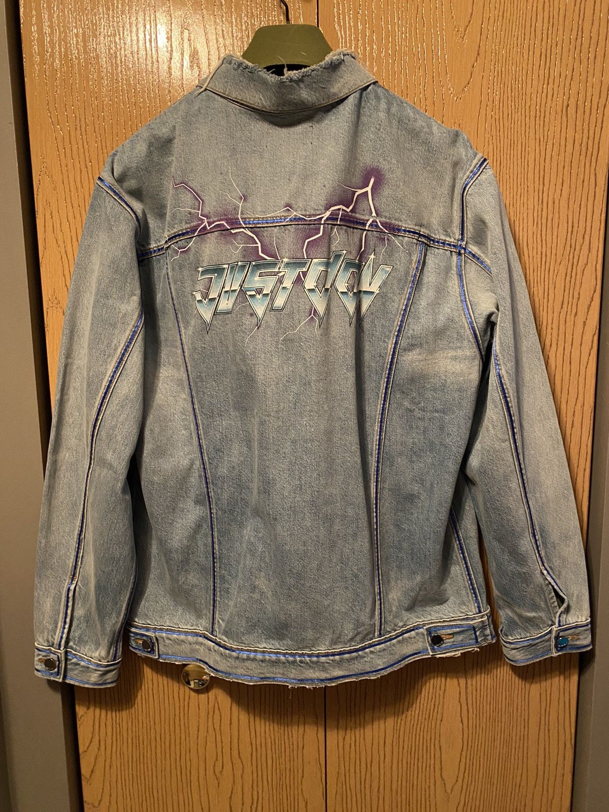 Just Don Just Don Denim Lightning Jacket Sz L Size US L / EU 52-54 / 3 - 1 Thumbnail