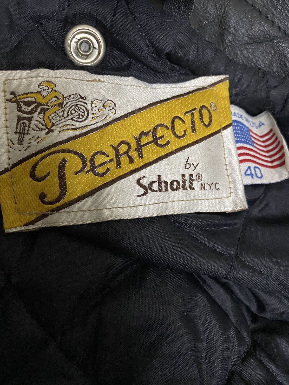 Schott Schott Perfecto Leather Biker Jacket Size US S / EU 44-46 / 1 - 11 Thumbnail