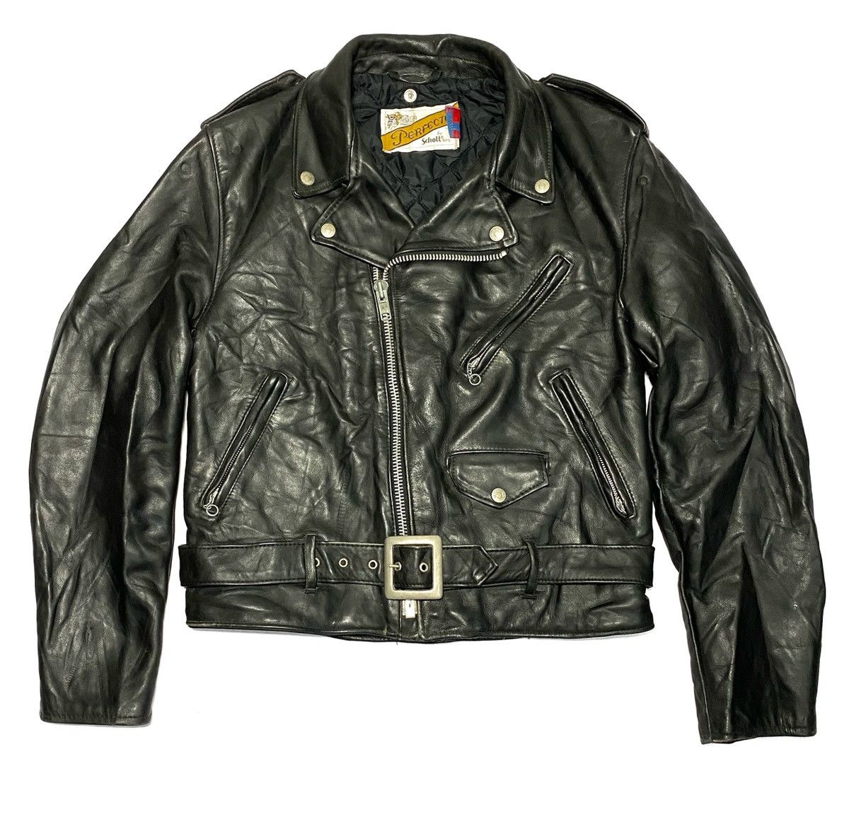 Schott Schott Perfecto Leather Biker Jacket Size US S / EU 44-46 / 1 - 3 Thumbnail