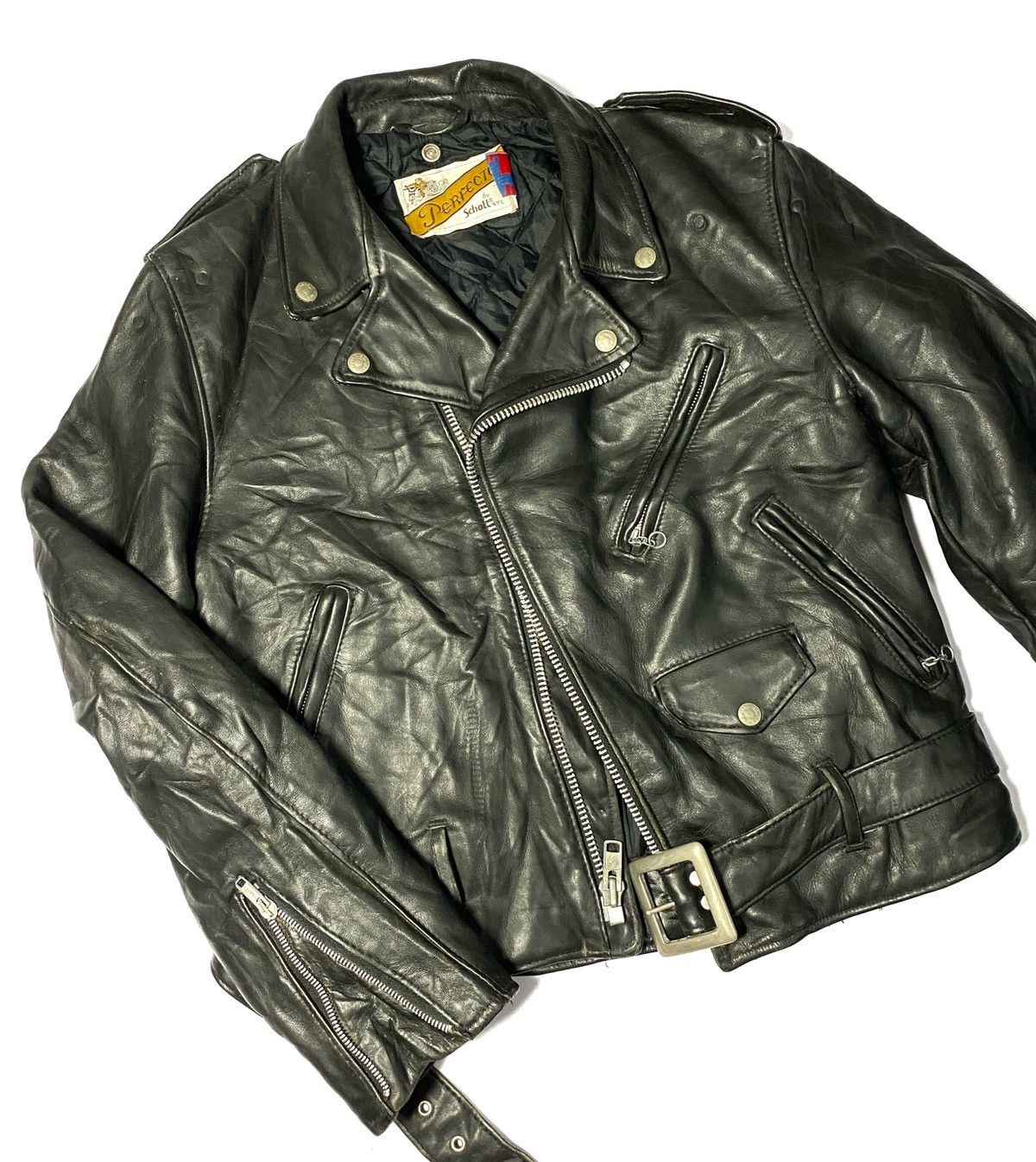 Schott Schott Perfecto Leather Biker Jacket Size US S / EU 44-46 / 1 - 9 Thumbnail
