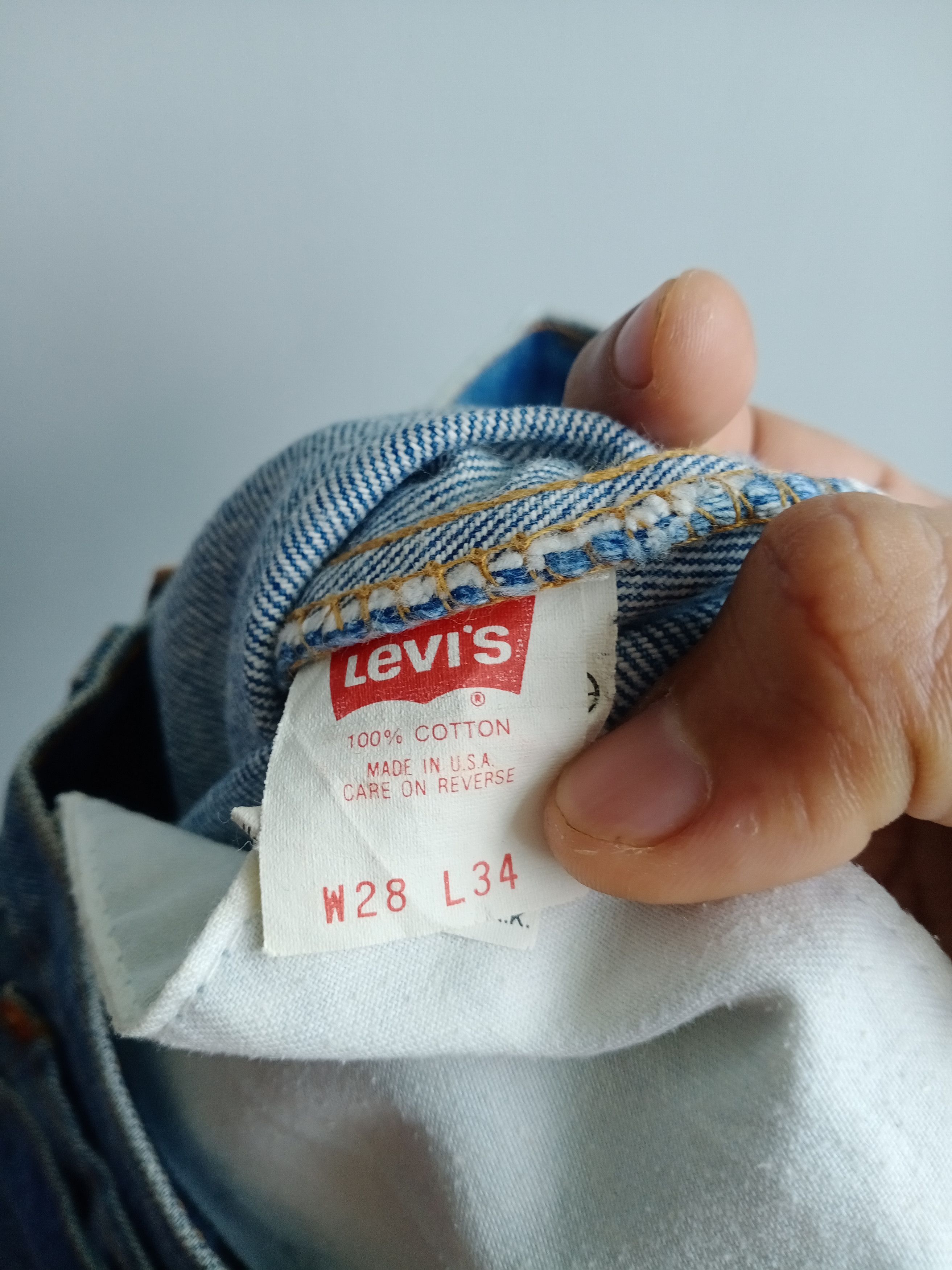 Levi's 💥RARE💥Vintage Levis 510 High Rise Medium Wash Jeans Size US 27 - 15 Thumbnail