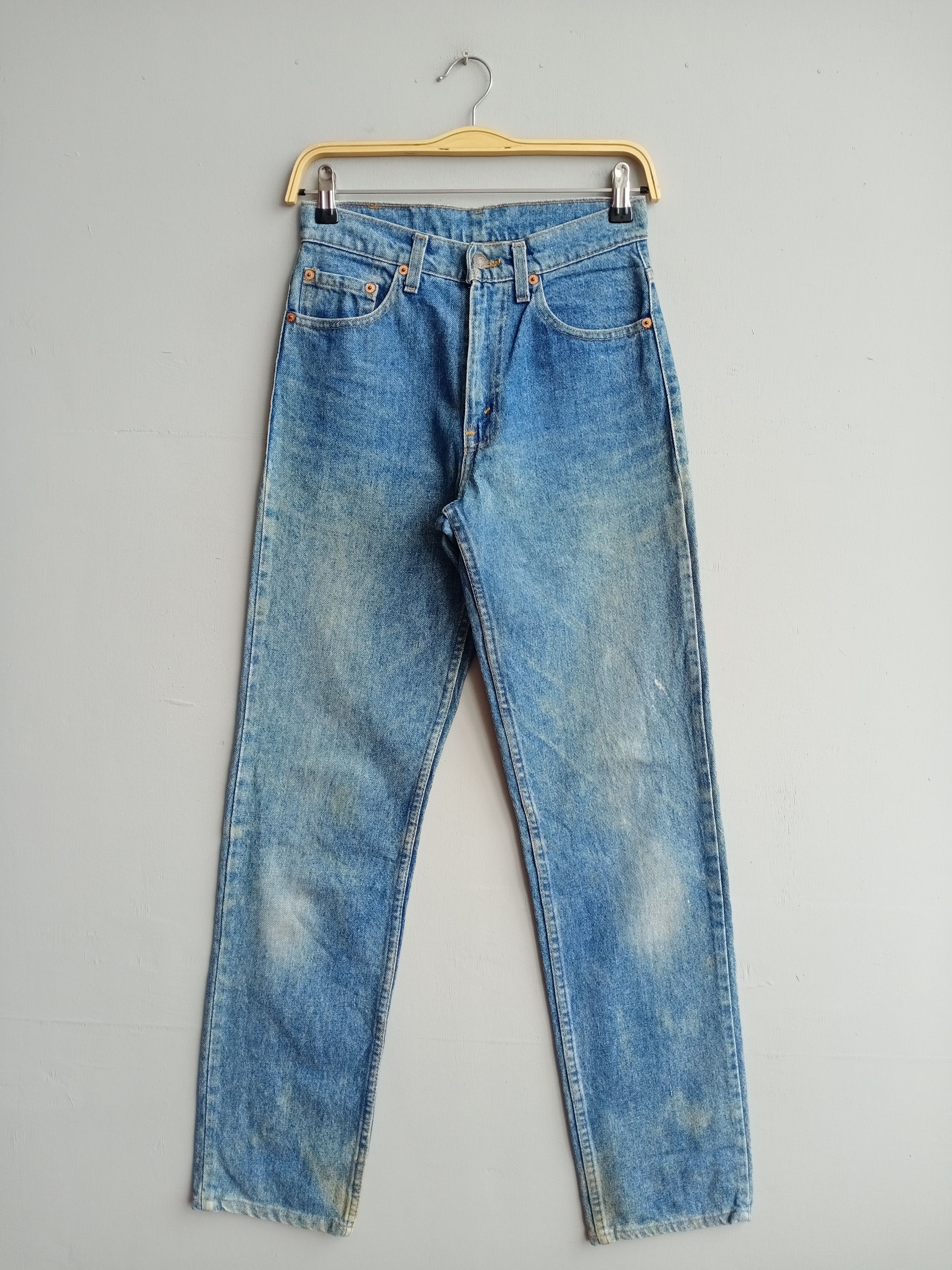 Levi's 💥RARE💥Vintage Levis 510 High Rise Medium Wash Jeans Size US 27 - 1 Thumbnail