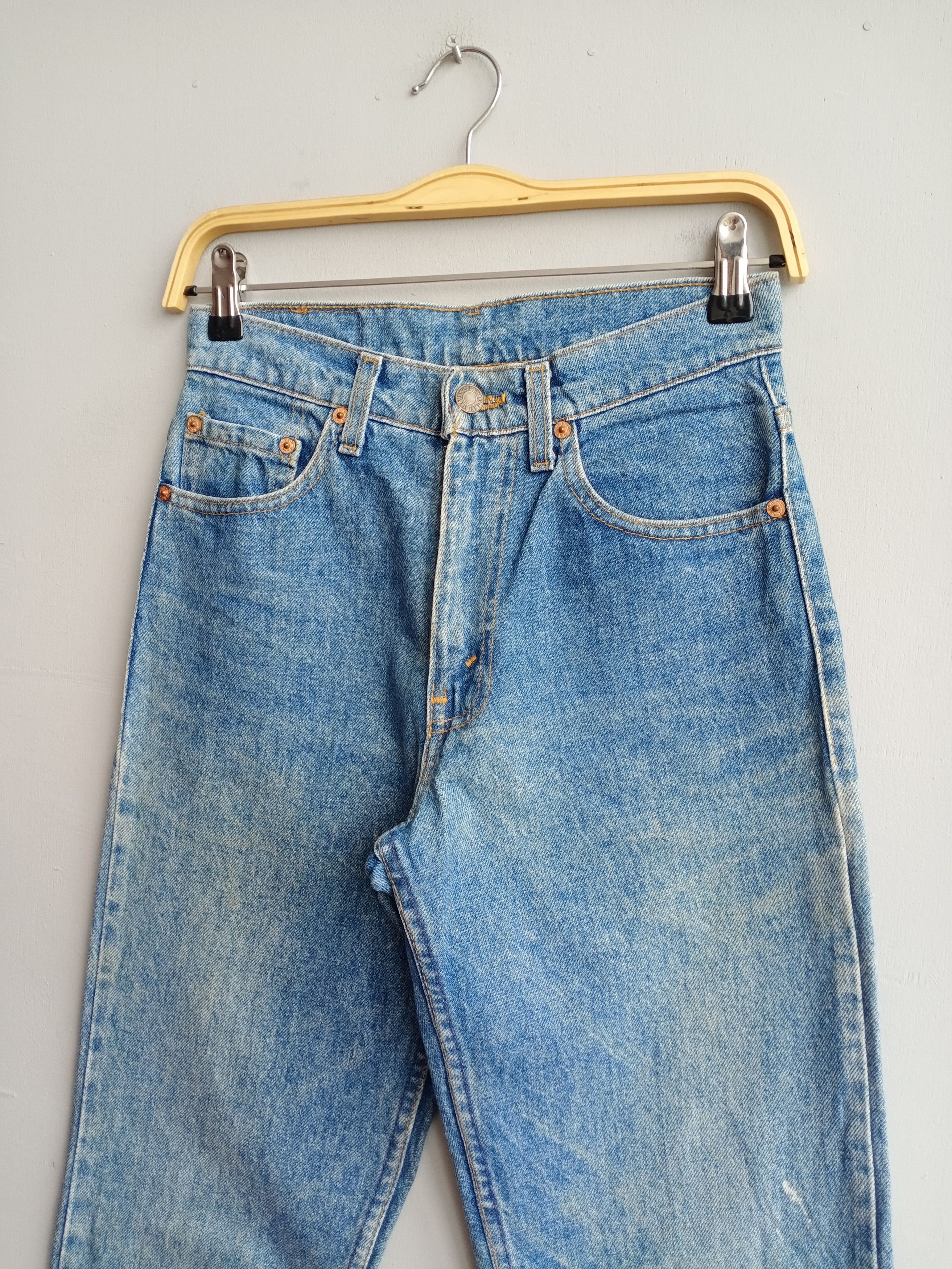 Levi's 💥RARE💥Vintage Levis 510 High Rise Medium Wash Jeans Size US 27 - 2 Thumbnail