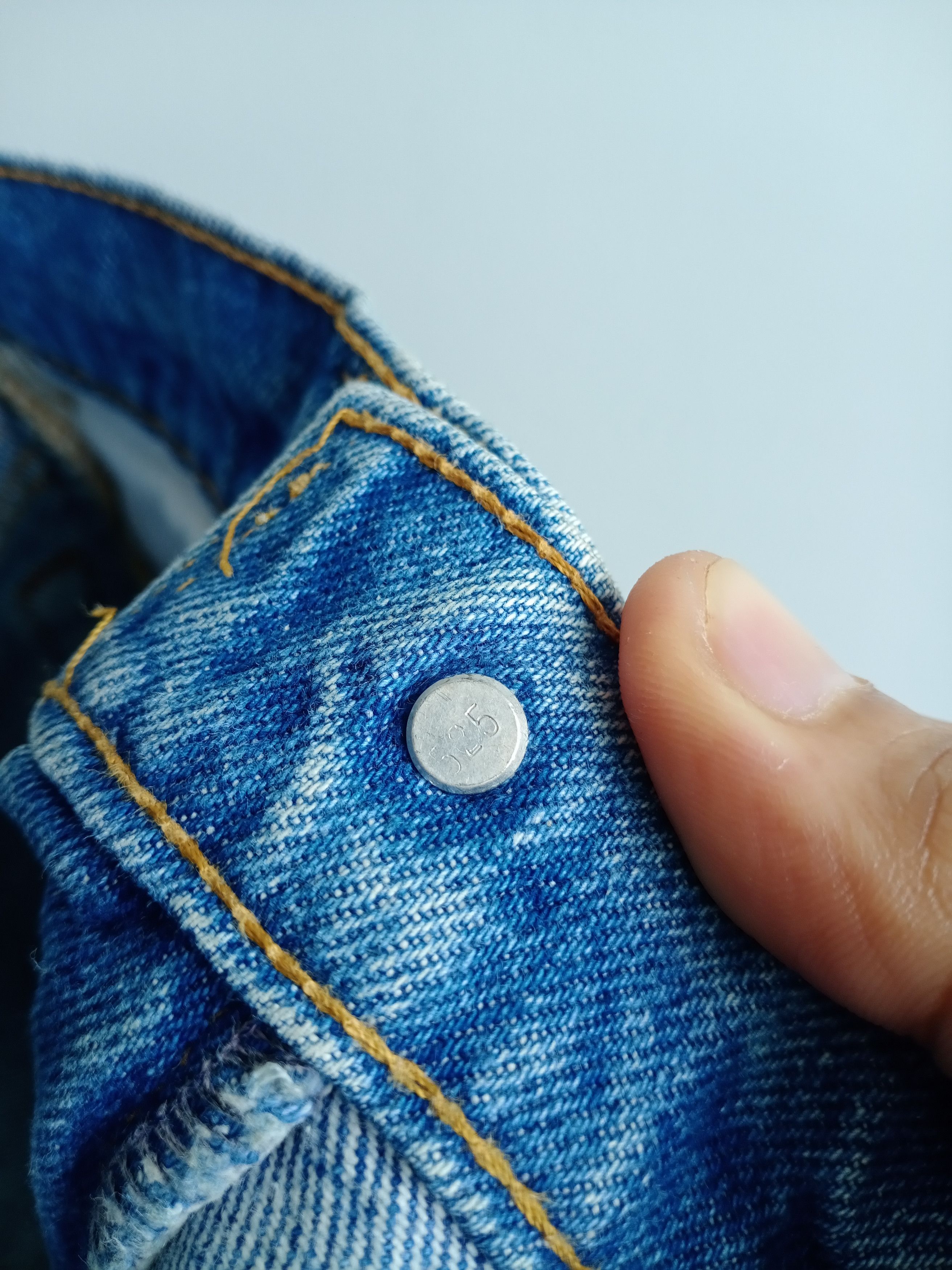 Levi's 💥RARE💥Vintage Levis 510 High Rise Medium Wash Jeans Size US 27 - 12 Thumbnail