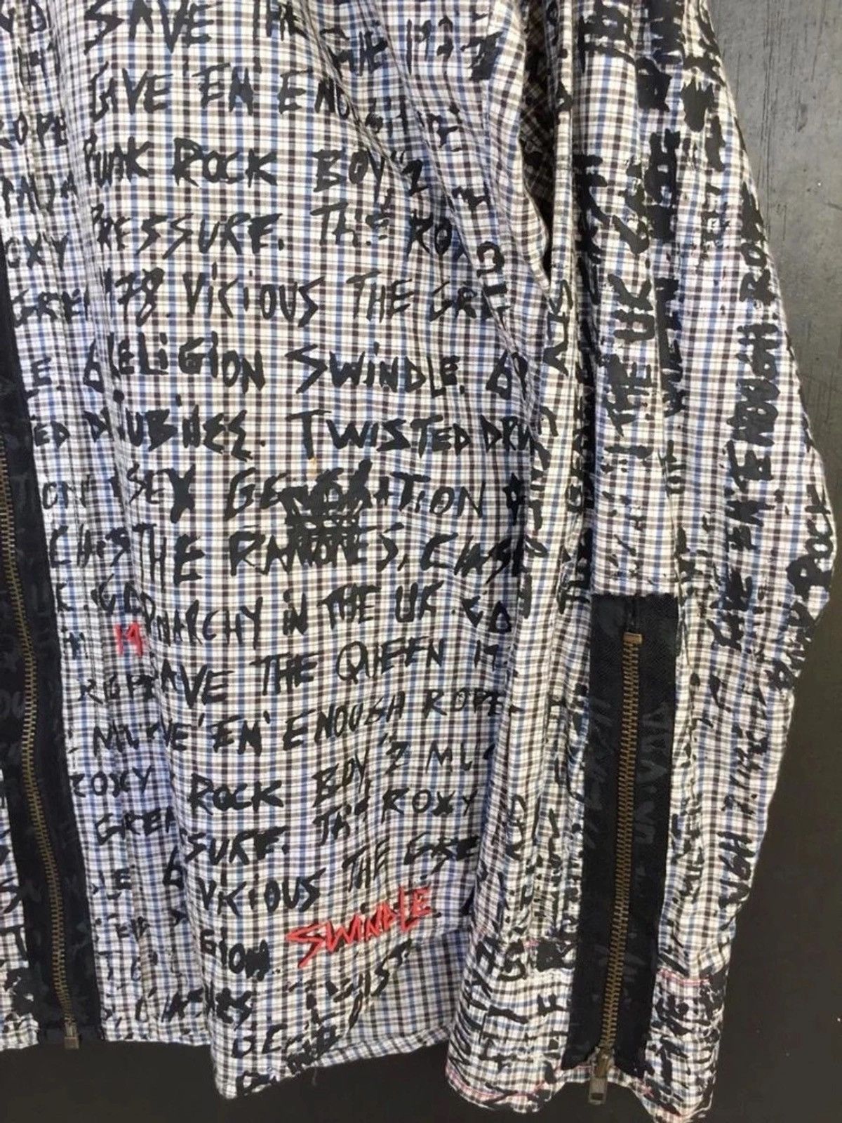 Hysteric Glamour Sedittionaries Religion Rock Punk Zipper Jacket Size US L / EU 52-54 / 3 - 6 Thumbnail