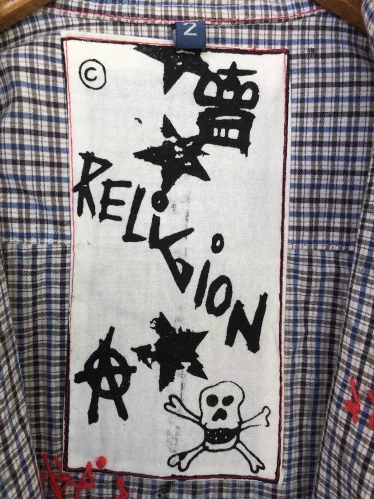 Hysteric Glamour Sedittionaries Religion Rock Punk Zipper Jacket Size US L / EU 52-54 / 3 - 7 Thumbnail