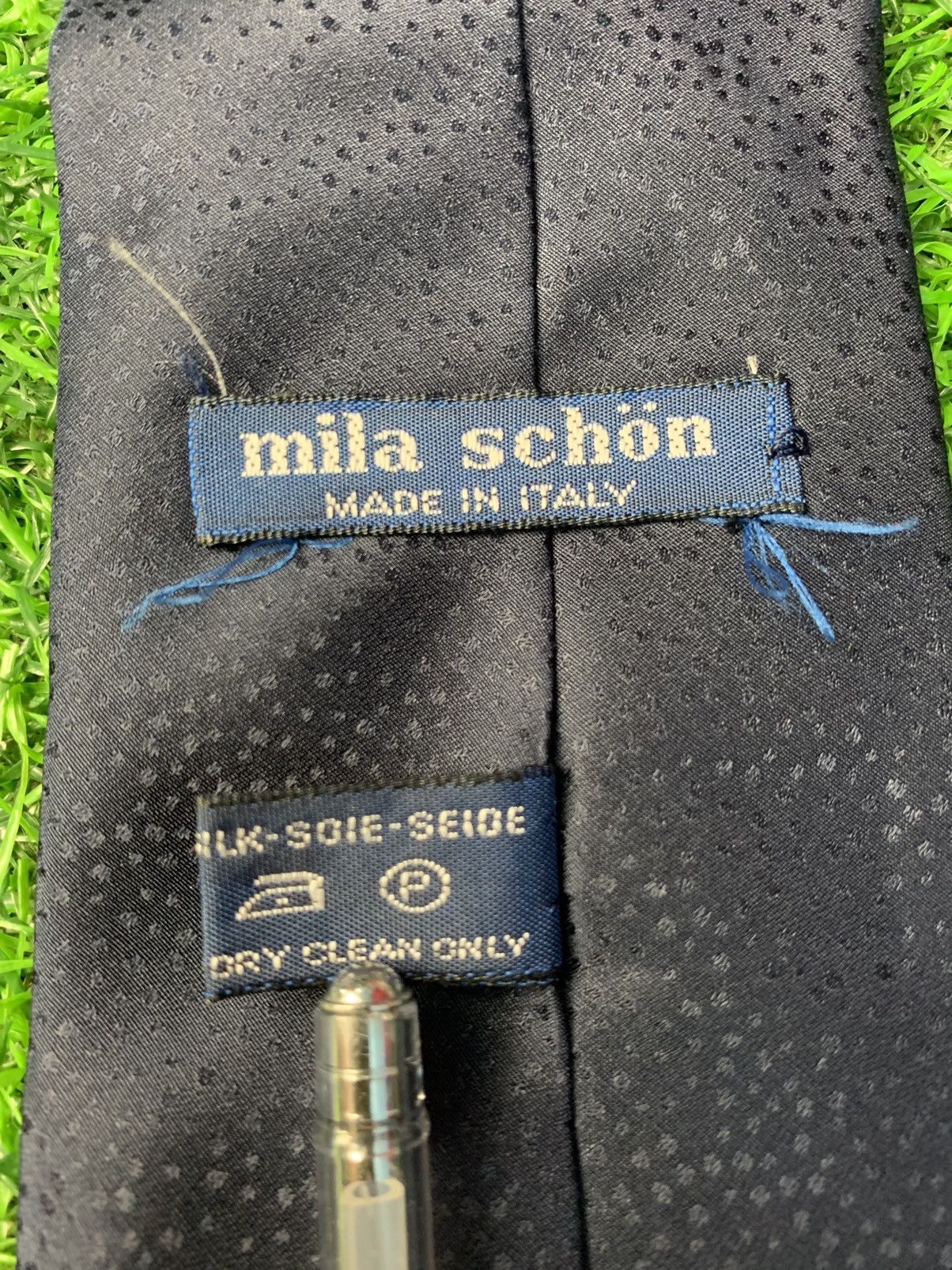 Vintage Mila Schon Italy Men's Neck Tie Size ONE SIZE - 5 Thumbnail