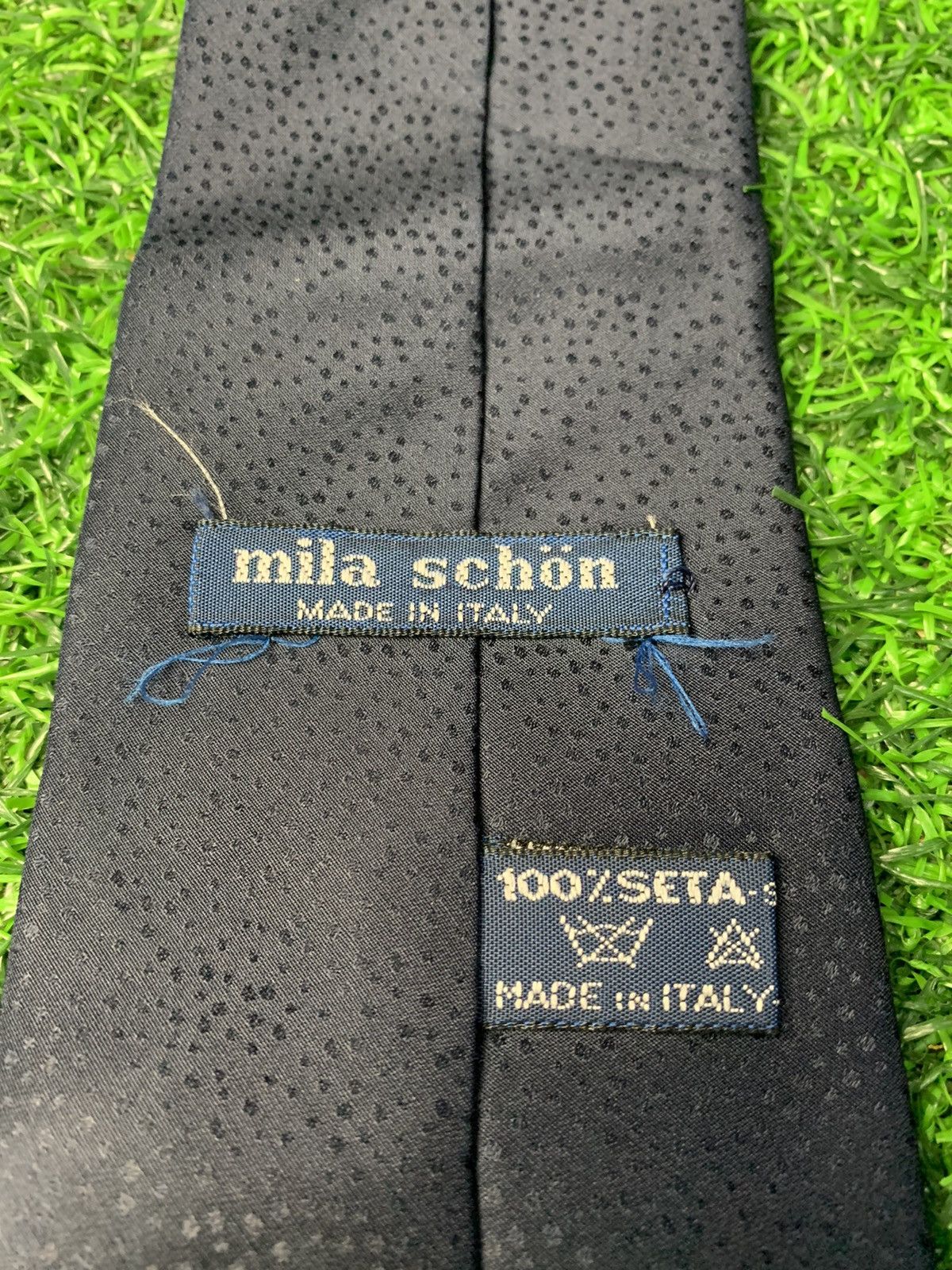 Vintage Mila Schon Italy Men's Neck Tie Size ONE SIZE - 6 Thumbnail
