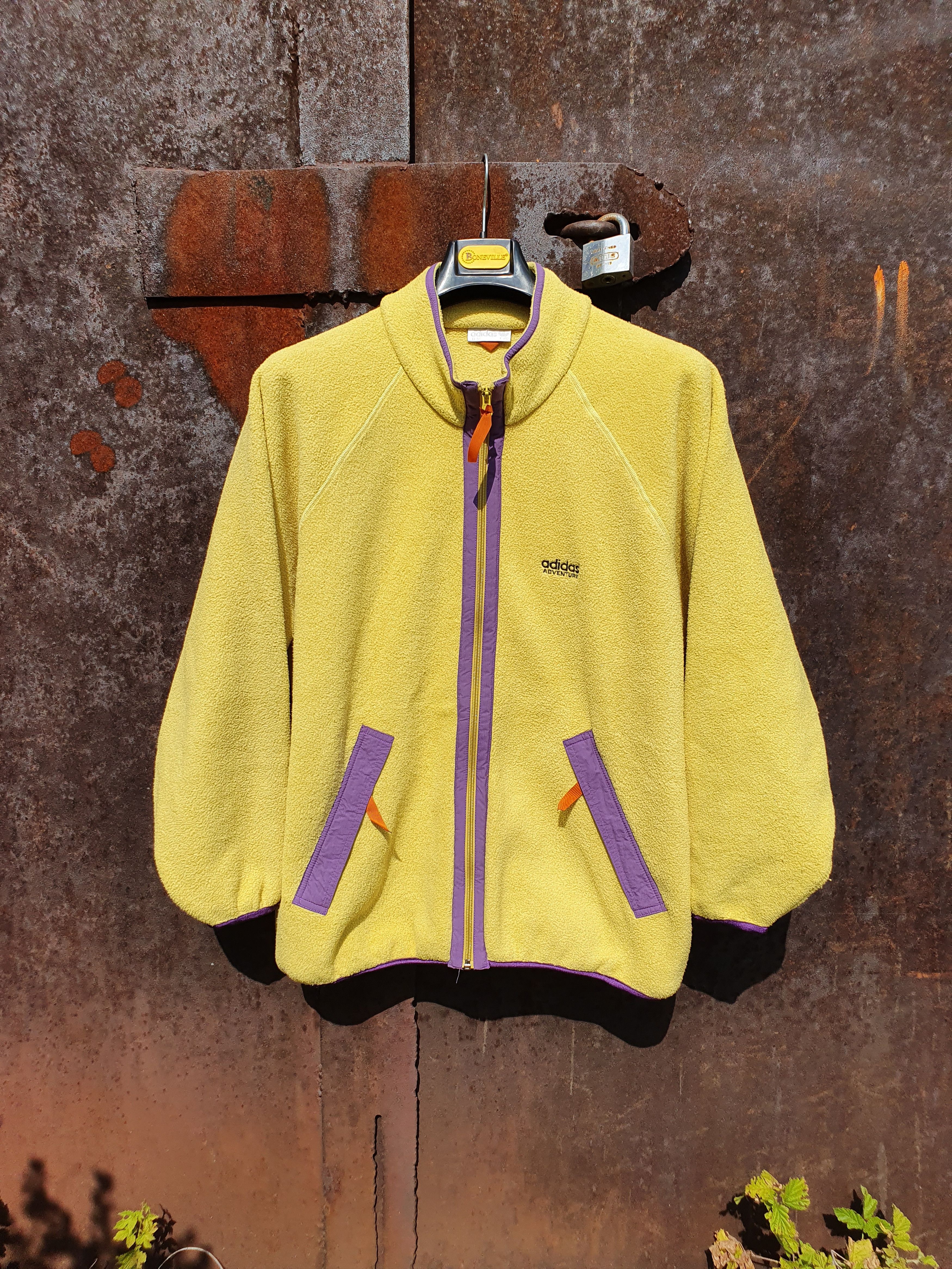 Adidas × Vintage 90s Rare Adidas Adventure fleece jacket PATAGONIA style Size US L / EU 52-54 / 3 - 1 Thumbnail