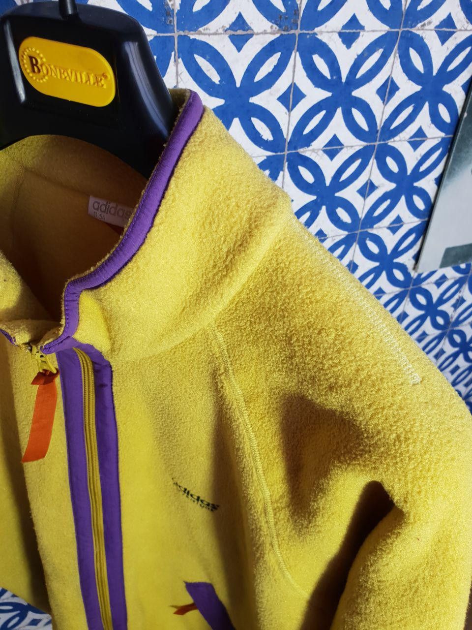 Adidas × Vintage 90s Rare Adidas Adventure fleece jacket PATAGONIA style Size US L / EU 52-54 / 3 - 13 Thumbnail