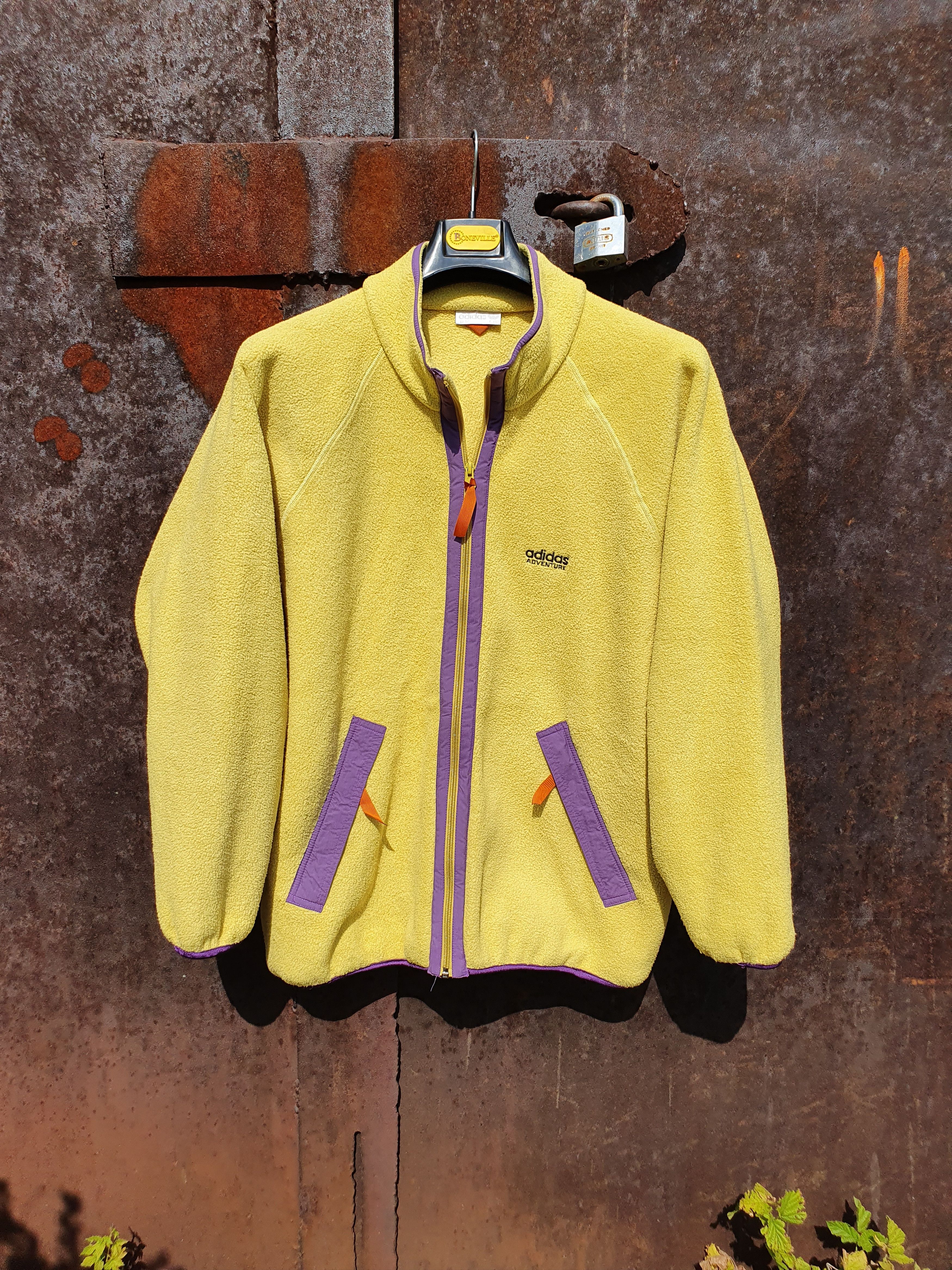 Adidas × Vintage 90s Rare Adidas Adventure fleece jacket PATAGONIA style Size US L / EU 52-54 / 3 - 2 Thumbnail