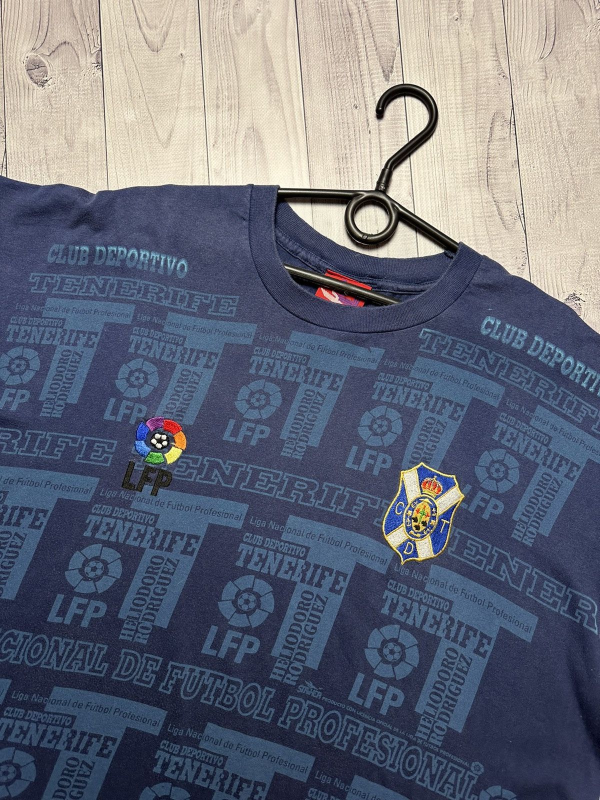 Vintage Vintage Soccer tee Deportivo Tenerife jersey LFP monogram Size US XL / EU 56 / 4 - 3 Thumbnail
