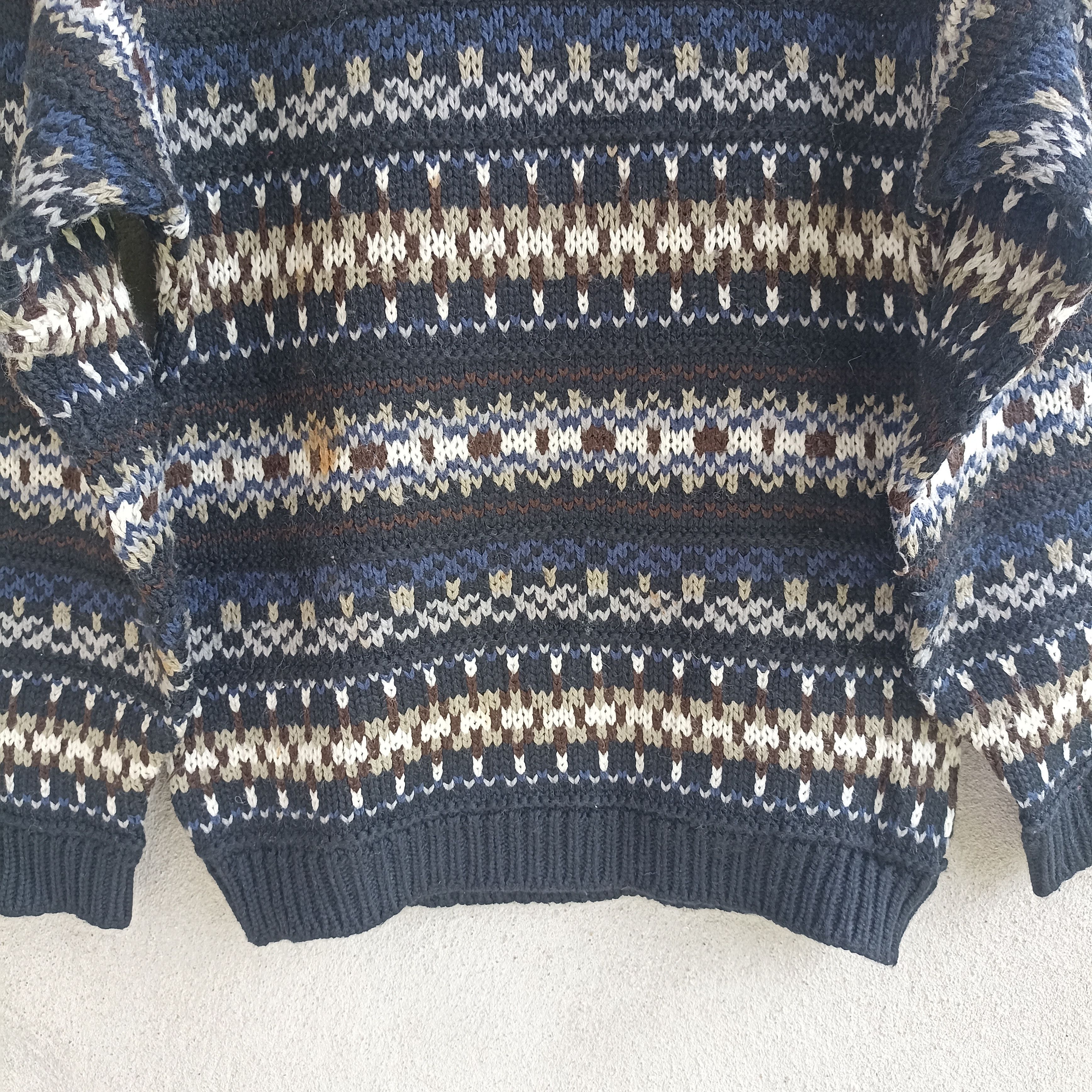 Japanese Brand Art Nine & Fifteen Stripe Knitwear Jumper Size S / US 4 / IT 40 - 3 Thumbnail