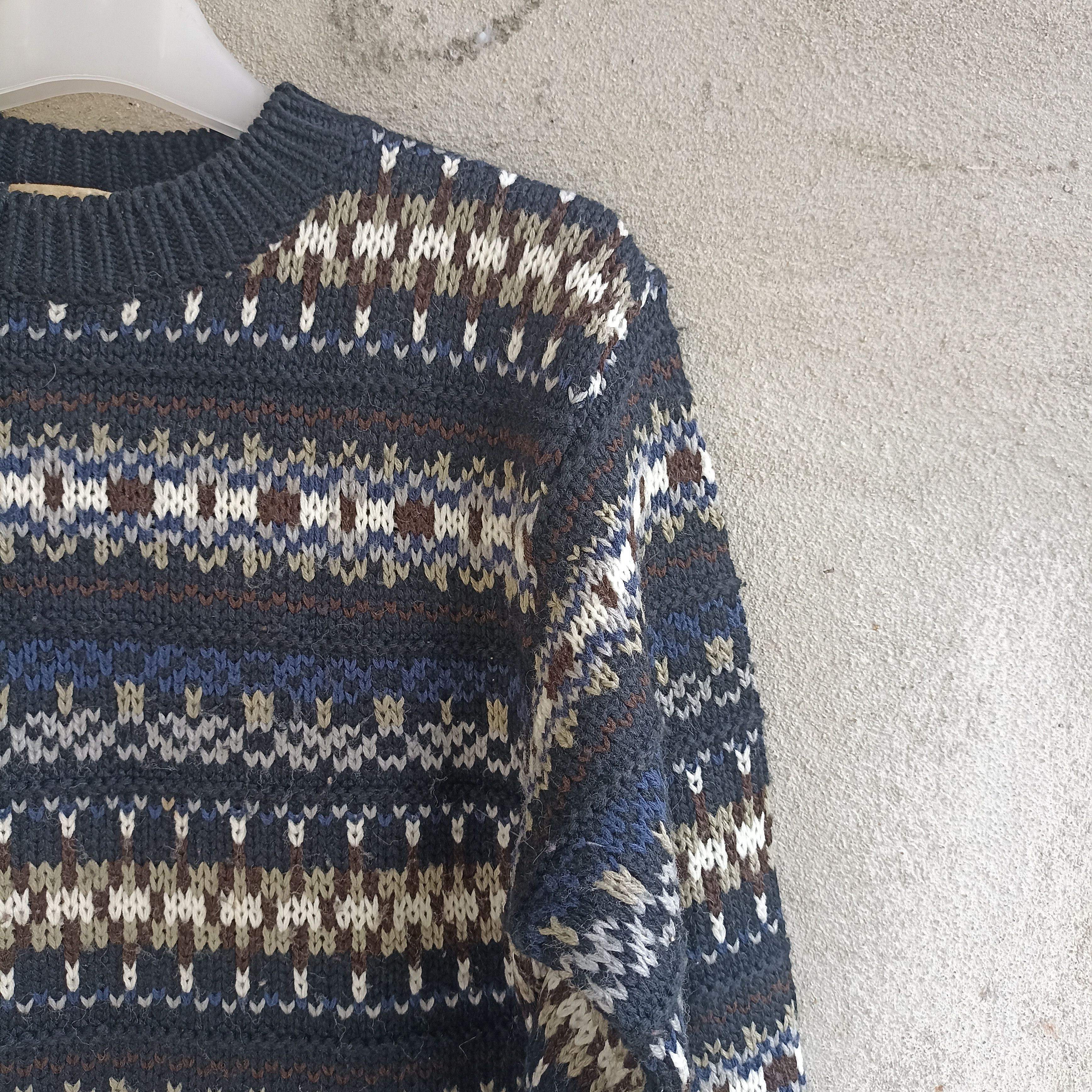 Japanese Brand Art Nine & Fifteen Stripe Knitwear Jumper Size S / US 4 / IT 40 - 5 Thumbnail