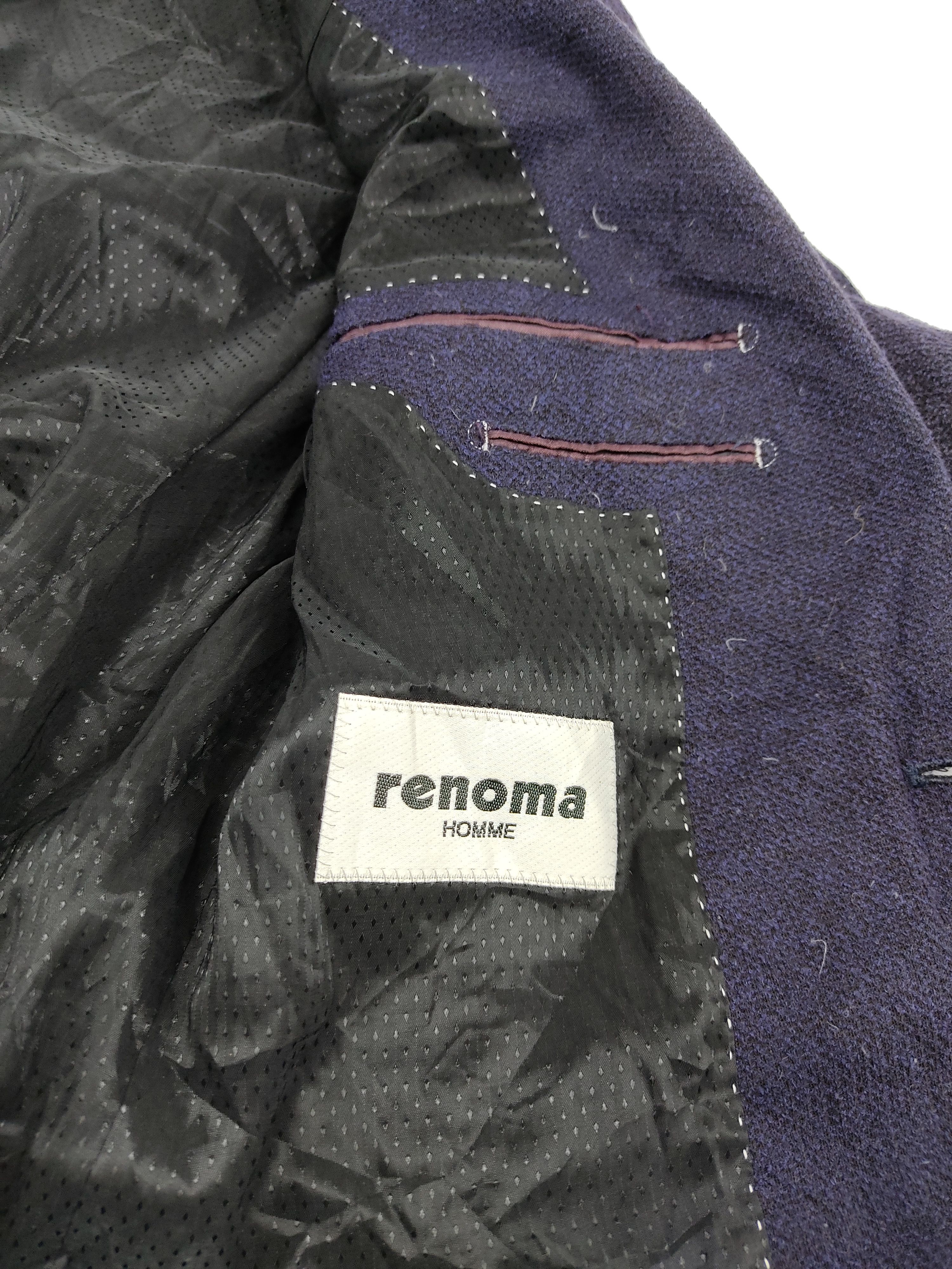Renoma Renoma Homma Homme Tailoring Blazer Coat Jacket Size 38R - 3 Thumbnail