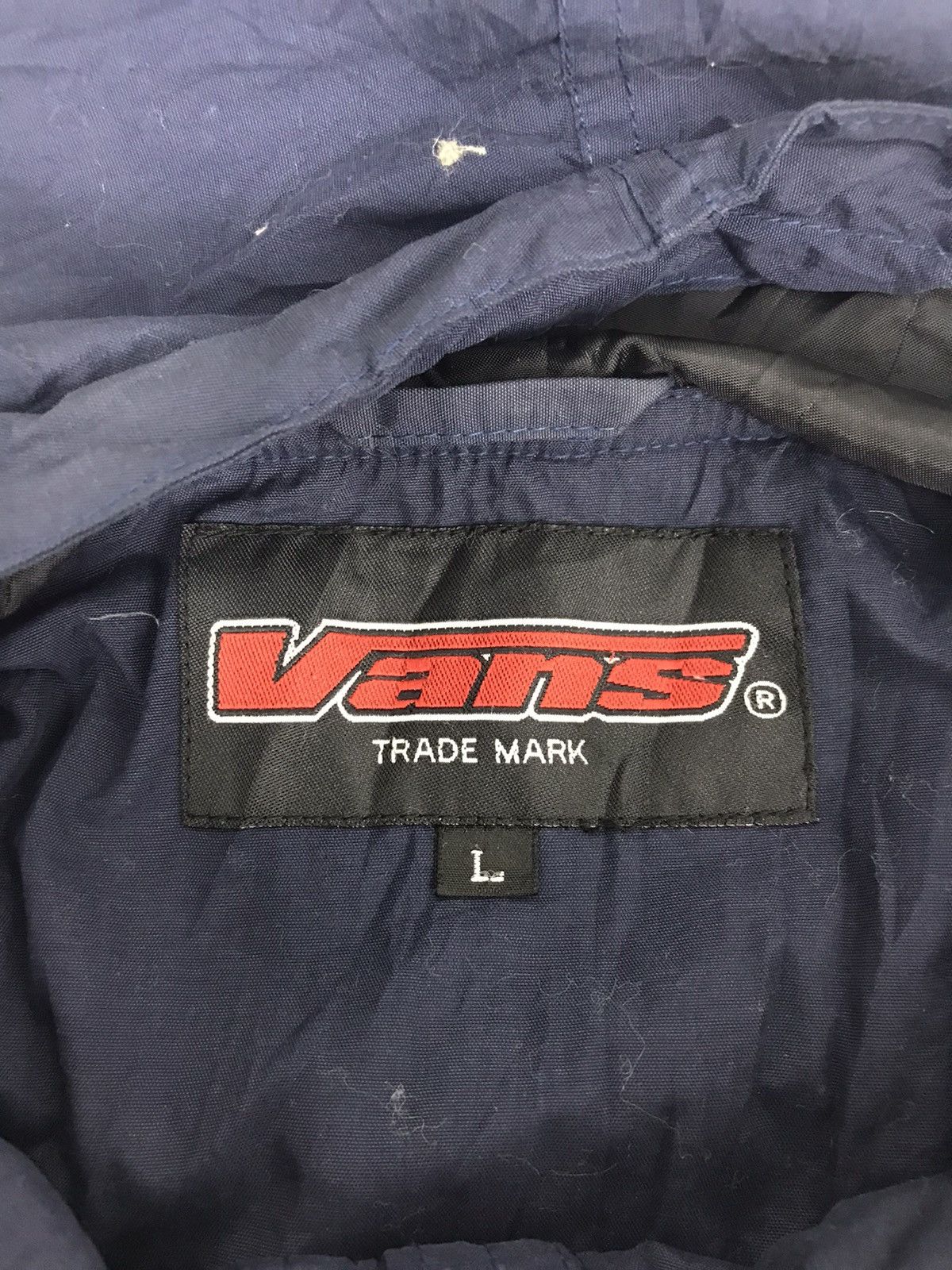 Vans × Vintage Vintage Vans Sweatshirt Hoodies Jacket Winter Wear Design Size US L / EU 52-54 / 3 - 2 Thumbnail