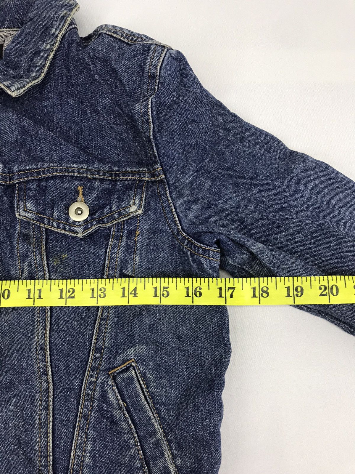 Forever 21 Forever 21 Denim Jacket Motorcycle Biker Workwear Size S / US 4 / IT 40 - 8 Thumbnail