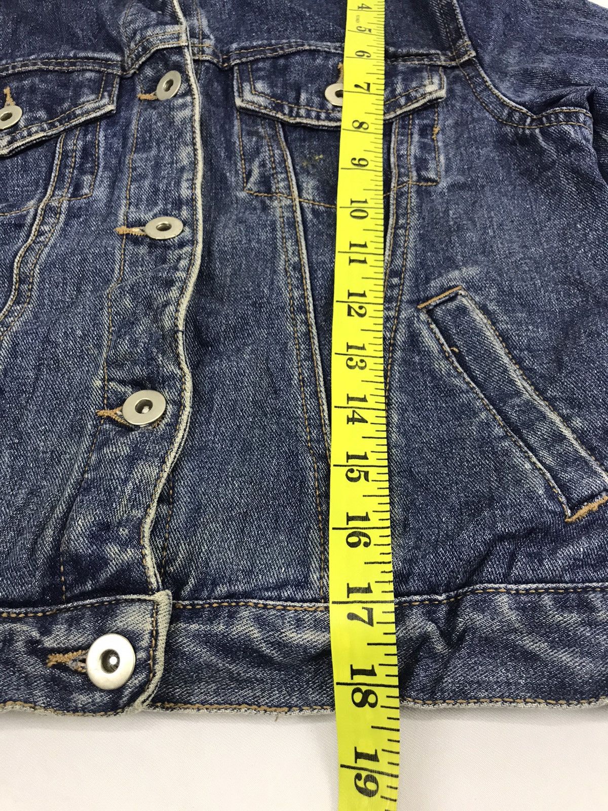 Forever 21 Forever 21 Denim Jacket Motorcycle Biker Workwear Size S / US 4 / IT 40 - 5 Thumbnail