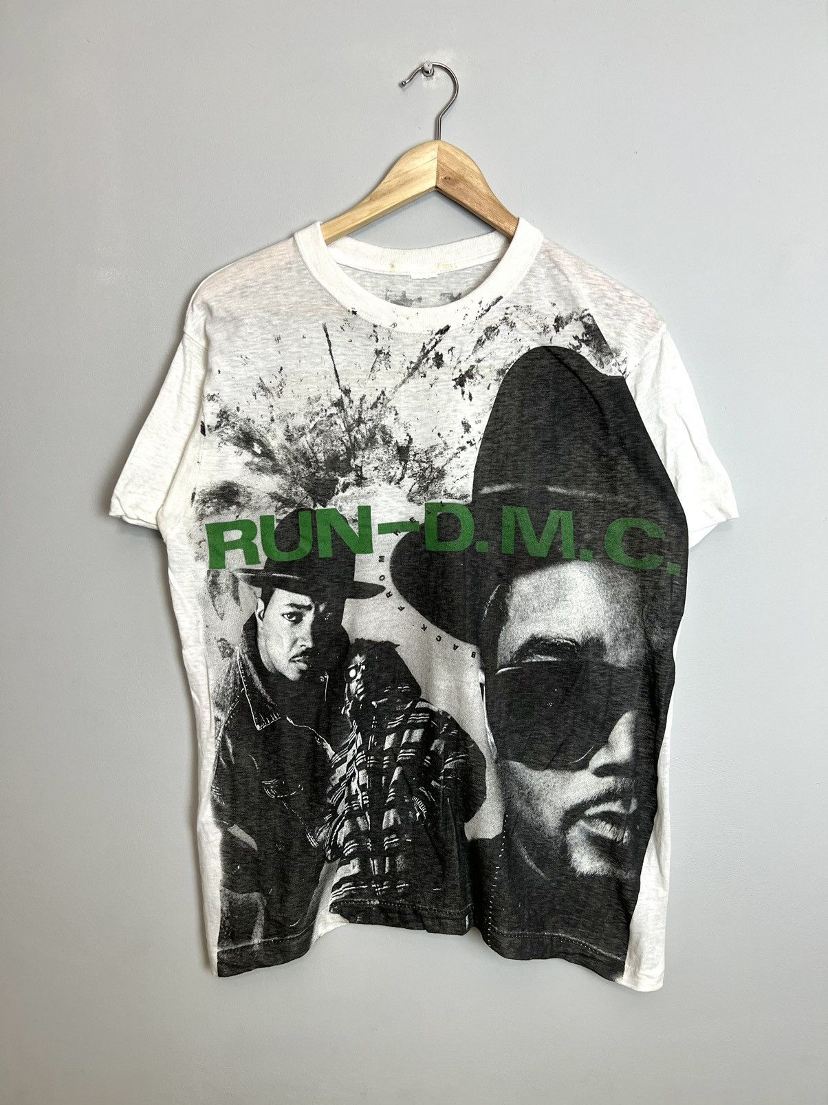 Band Tees 🔥Grail🔥 90s Run DMC Rap Vintage Band Tees Hype Rare Size US L / EU 52-54 / 3 - 1 Thumbnail