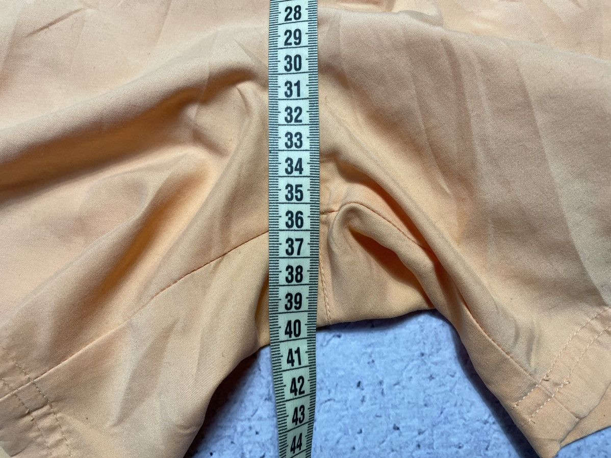 Vintage × Yves Saint Laurent Yves Saint Laurent Luxury Vintage Nylon Orange Shorts Size US 36 / EU 52 - 12 Thumbnail