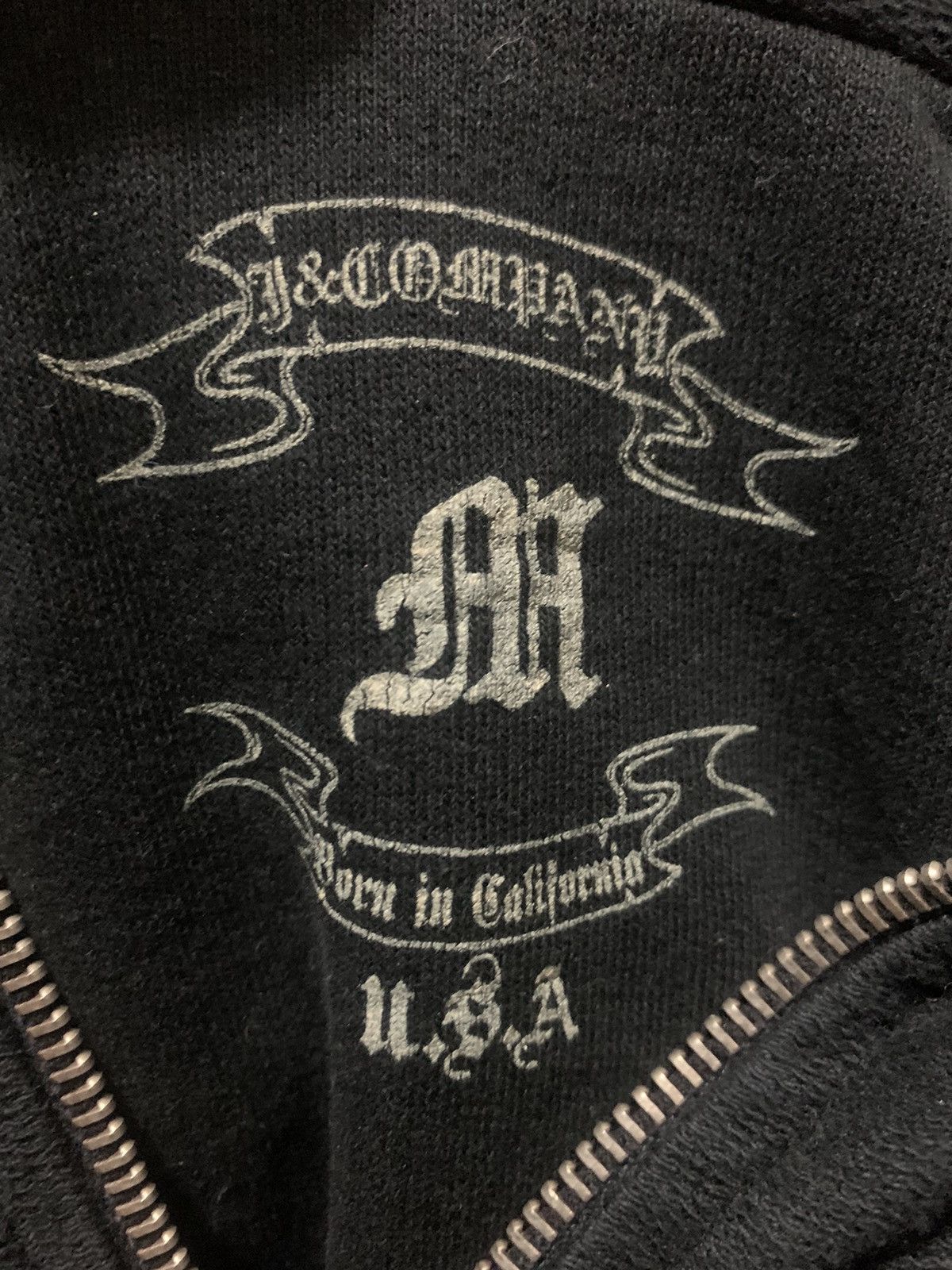 If Six Was Nine Vintage Born In California Distressed Designe Hoodie Size US M / EU 48-50 / 2 - 6 Thumbnail