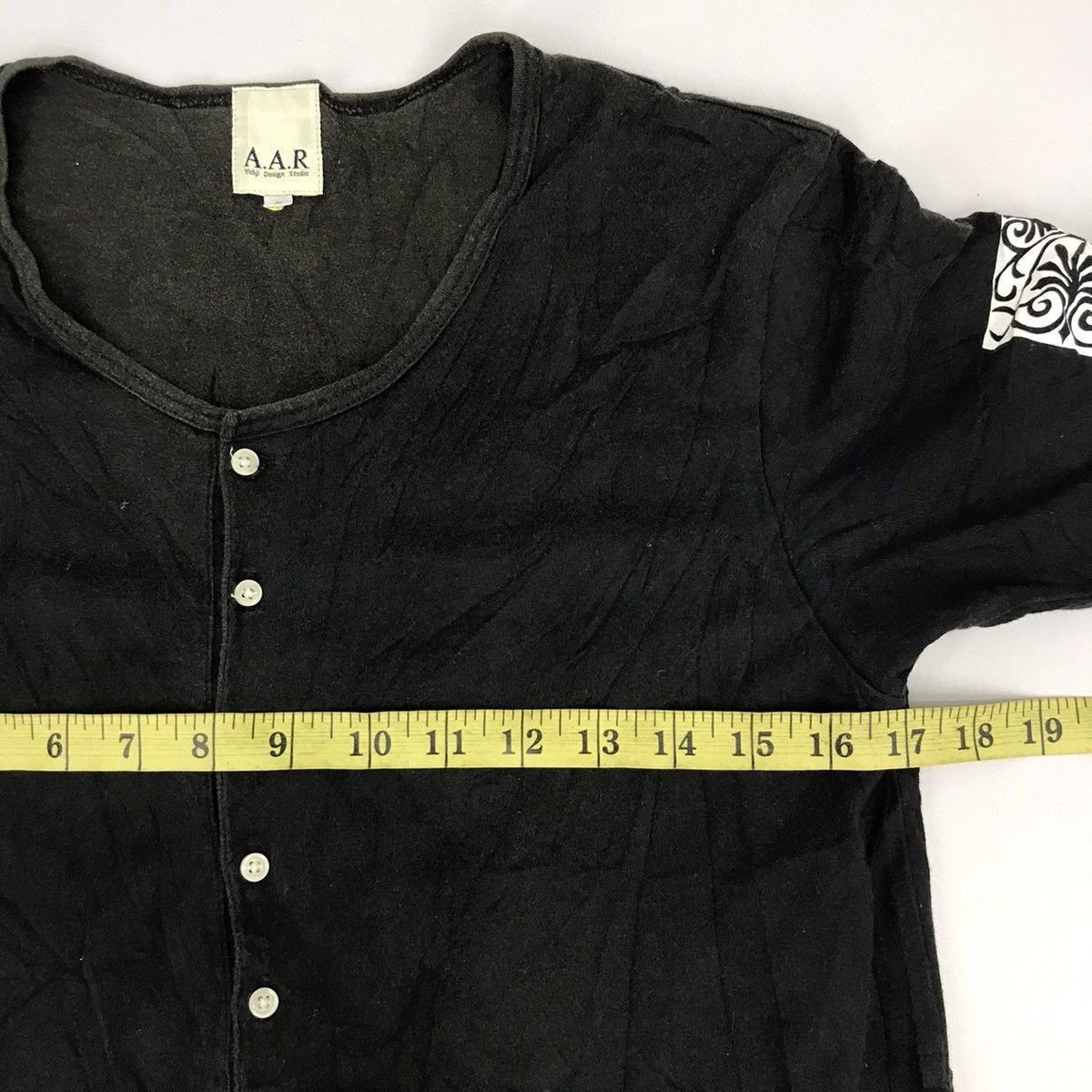 Japanese Brand A.A.R. Yohji Yamamoto Design Studio Paisley Art Tee Size M / US 6-8 / IT 42-44 - 8 Thumbnail