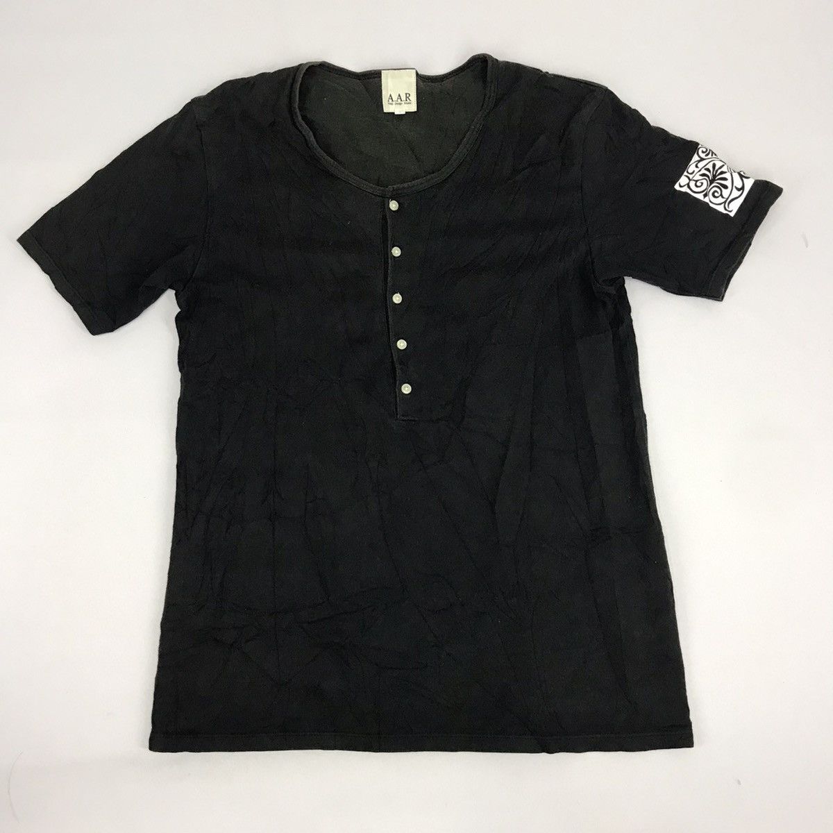 Japanese Brand A.A.R. Yohji Yamamoto Design Studio Paisley Art Tee Size M / US 6-8 / IT 42-44 - 2 Thumbnail
