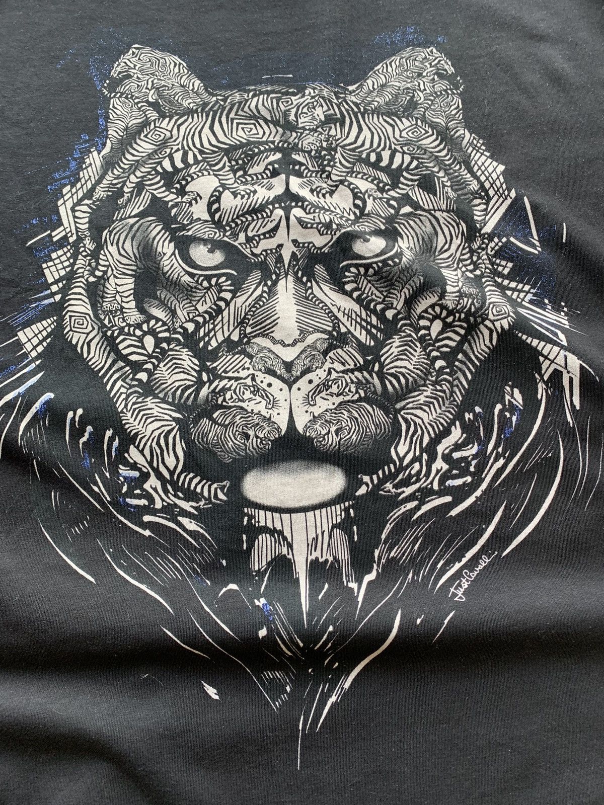 Just Cavalli Just Cavalli tiger t-shirt Size US L / EU 52-54 / 3 - 4 Thumbnail