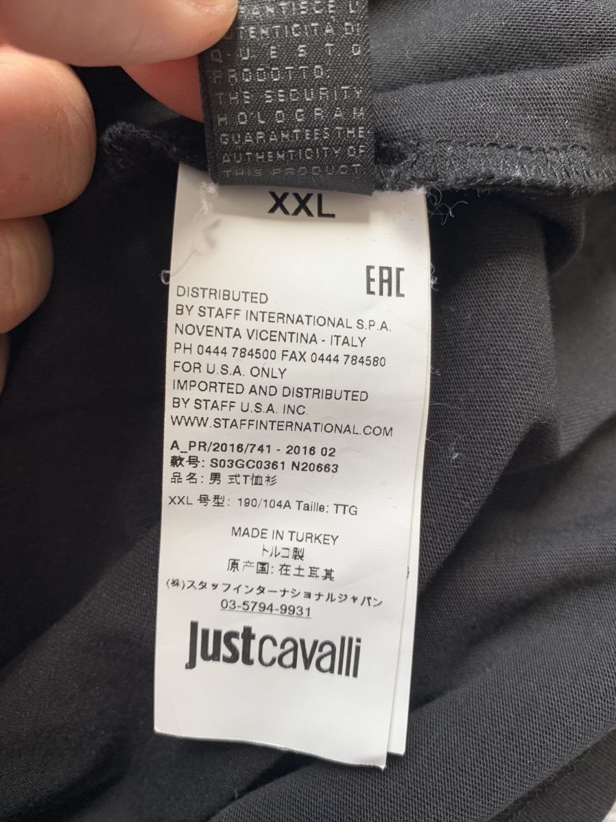 Just Cavalli Just Cavalli tiger t-shirt Size US L / EU 52-54 / 3 - 9 Thumbnail