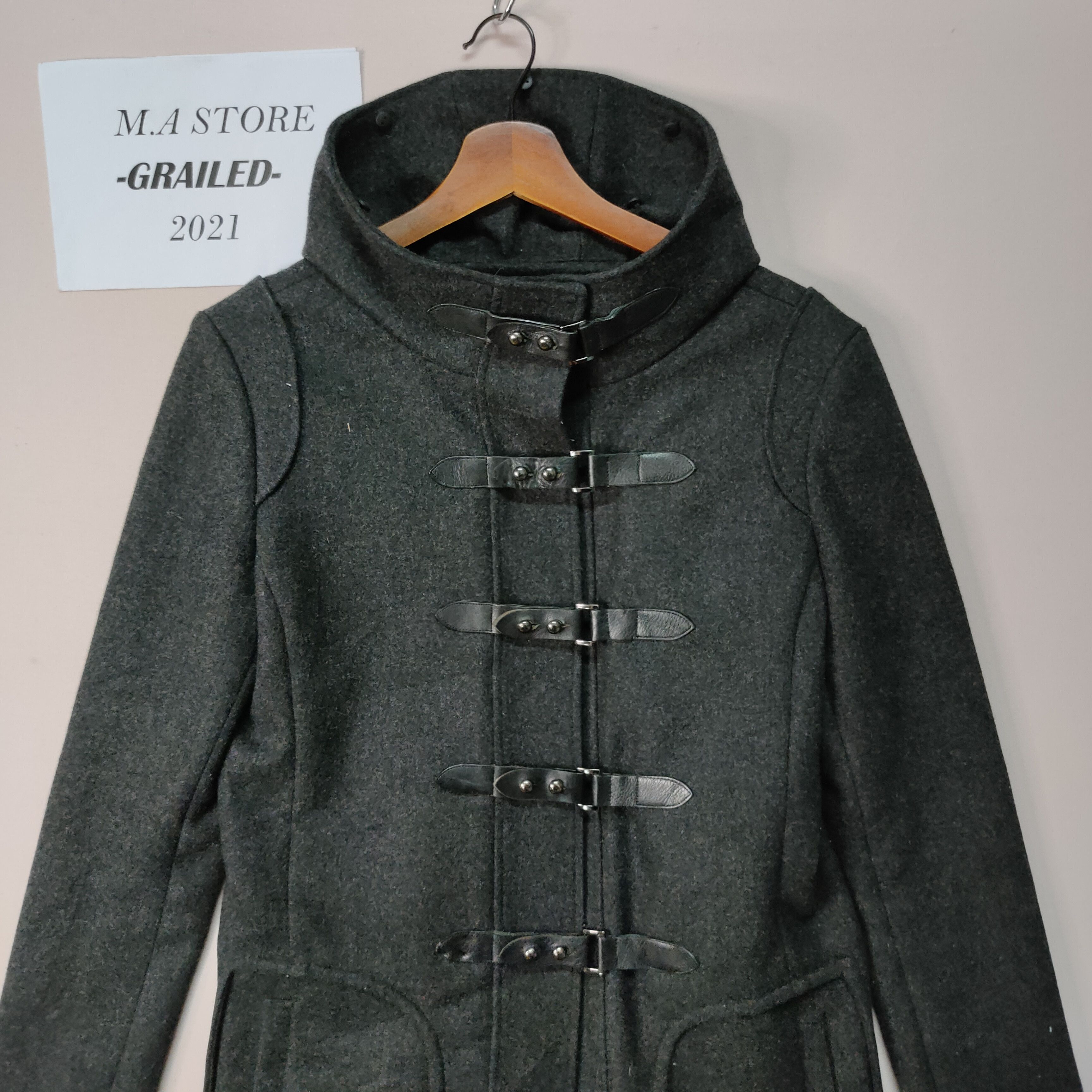 Japanese Brand VINTAGE MULLER OF YOSHIO KUBO DUFFLE JACKET Size US S / EU 44-46 / 1 - 5 Thumbnail